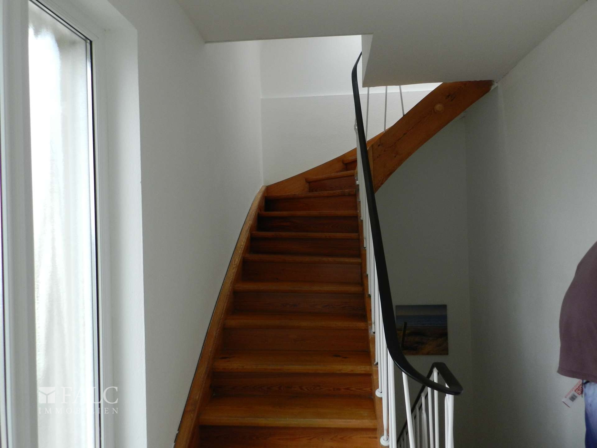 Treppenaufgang zur Wohnung