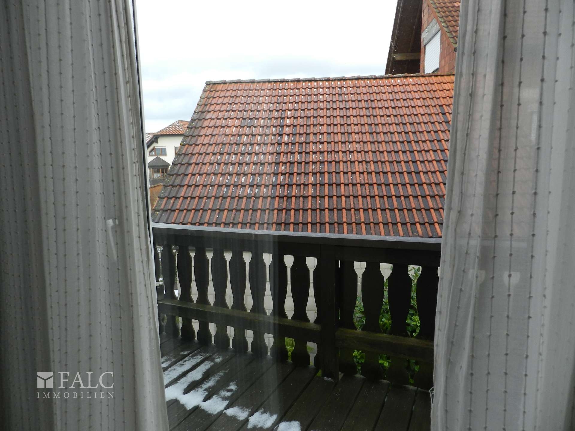 Zugang Wohnzimmer zum Balkon