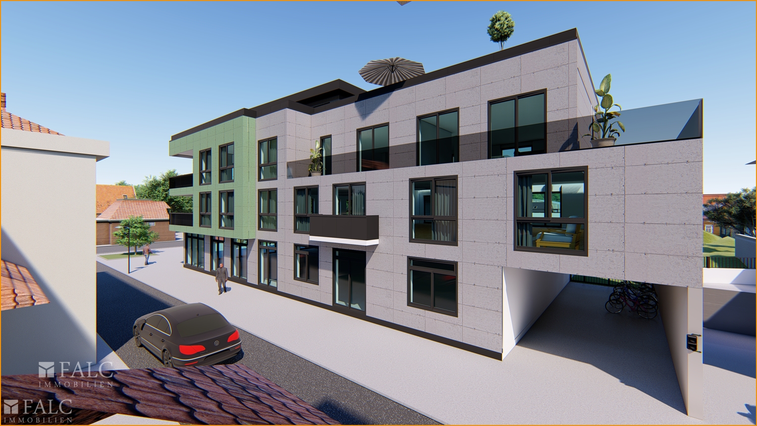 Ansicht Escher Straße