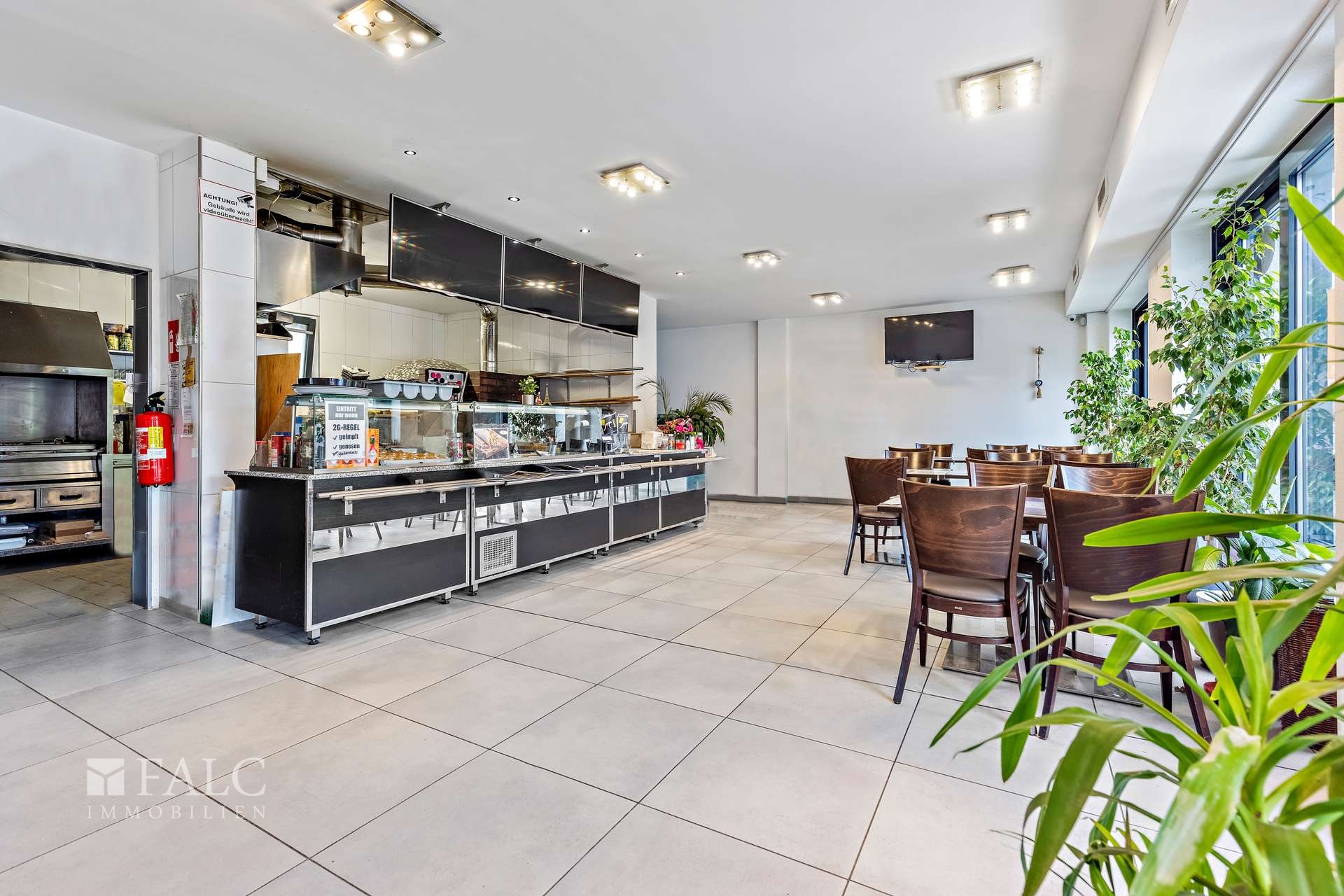 Überblick des Restaurants