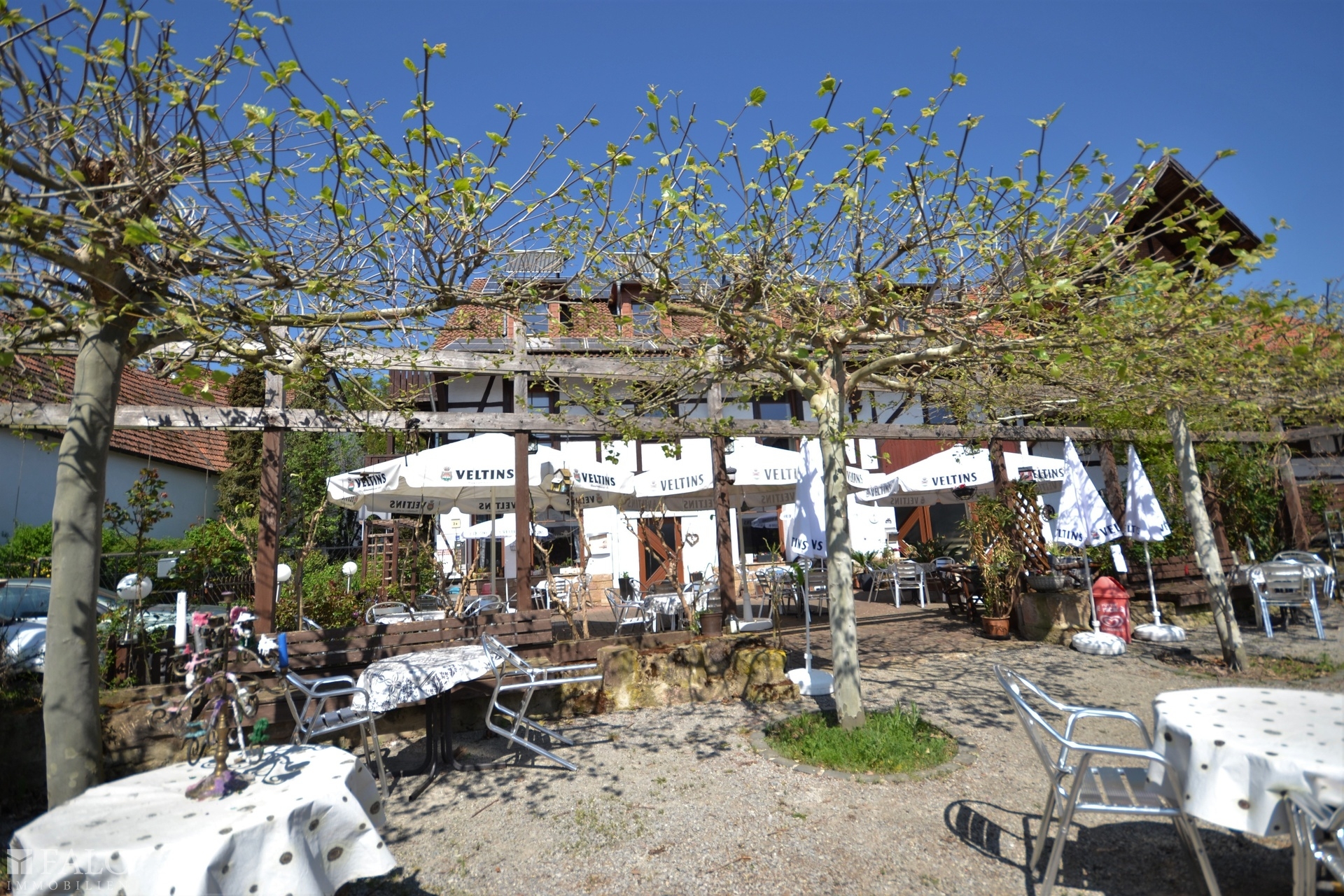 Haus Nr. 2a -Biergartenbereich