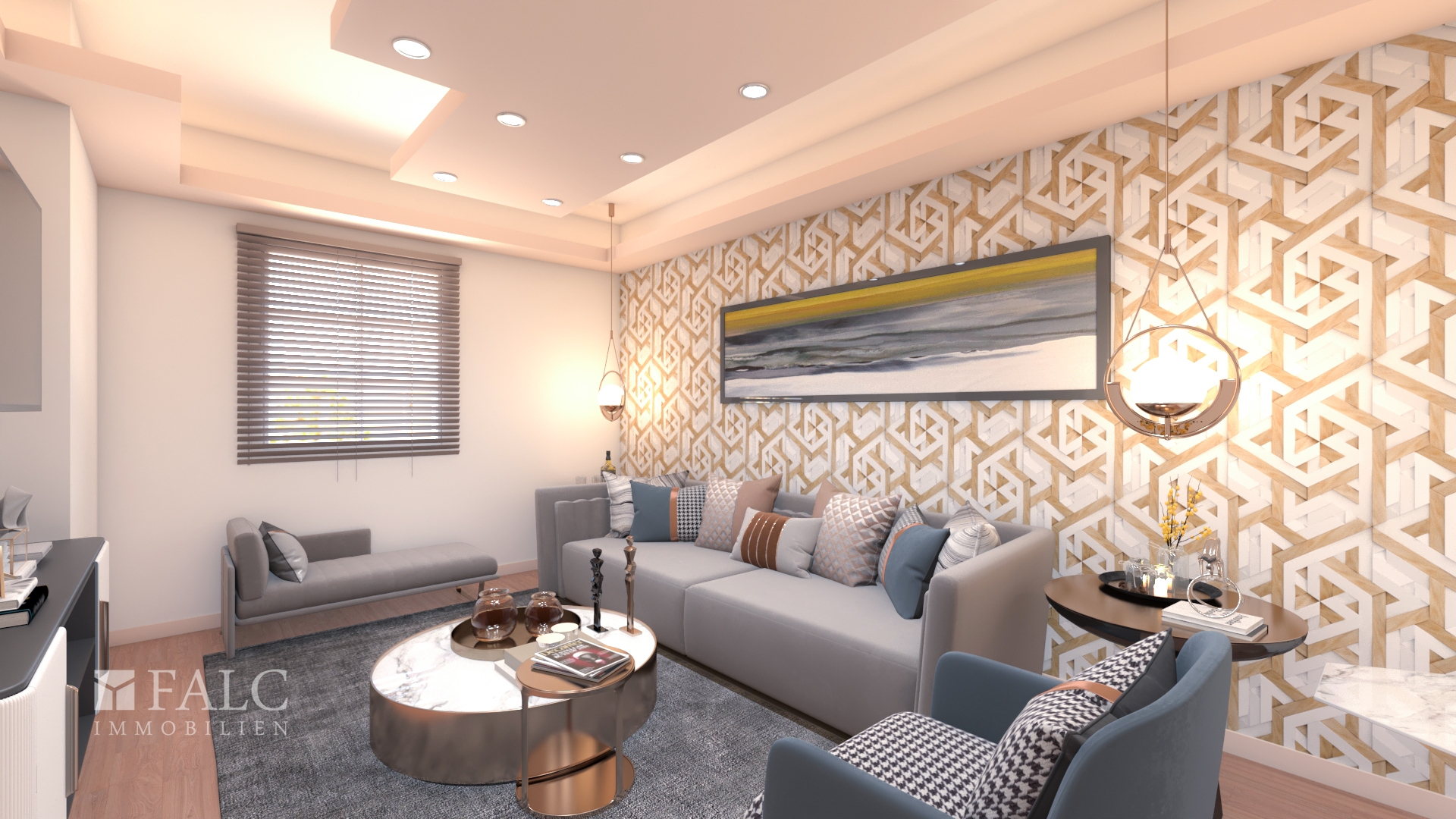 Visualisierung Wohnzimmer