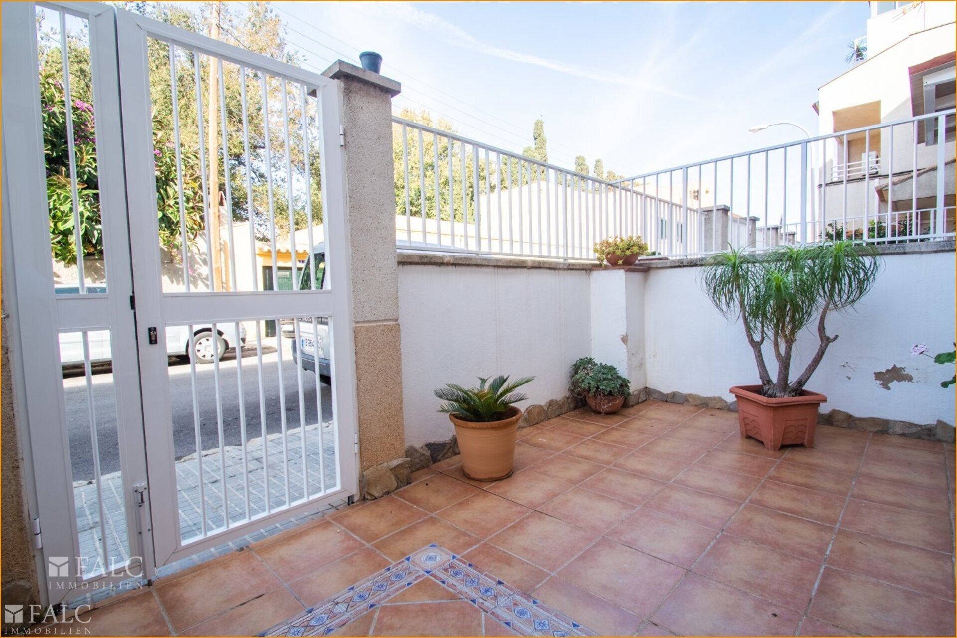 Vordere Terrasse - Terraza delantera