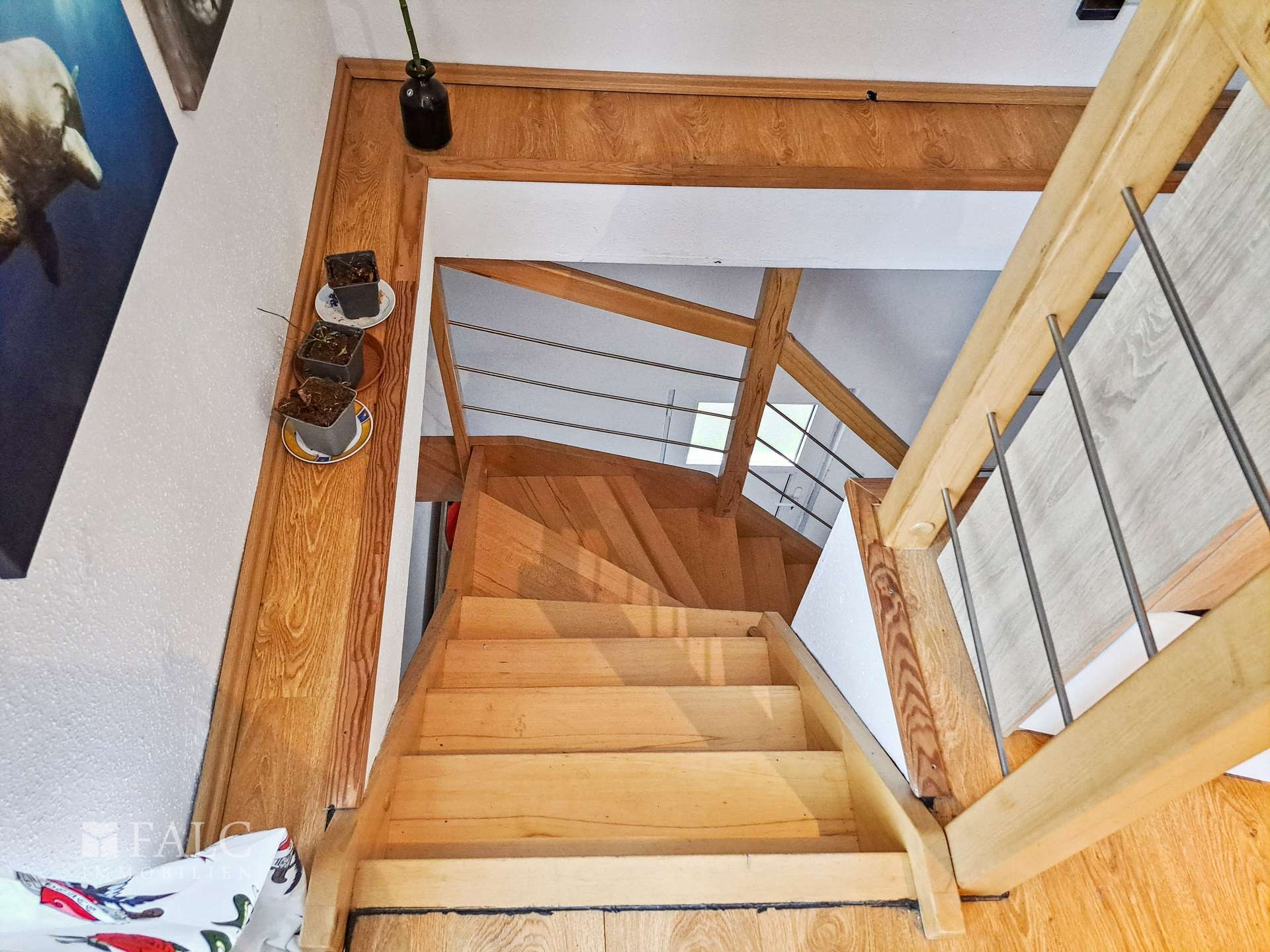 Treppe zum DG