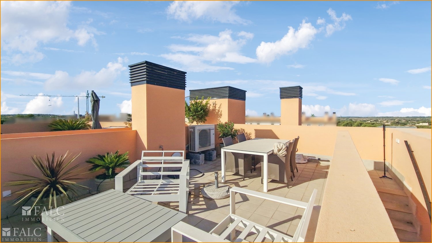 Dachterrasse/azotea/roof terrace