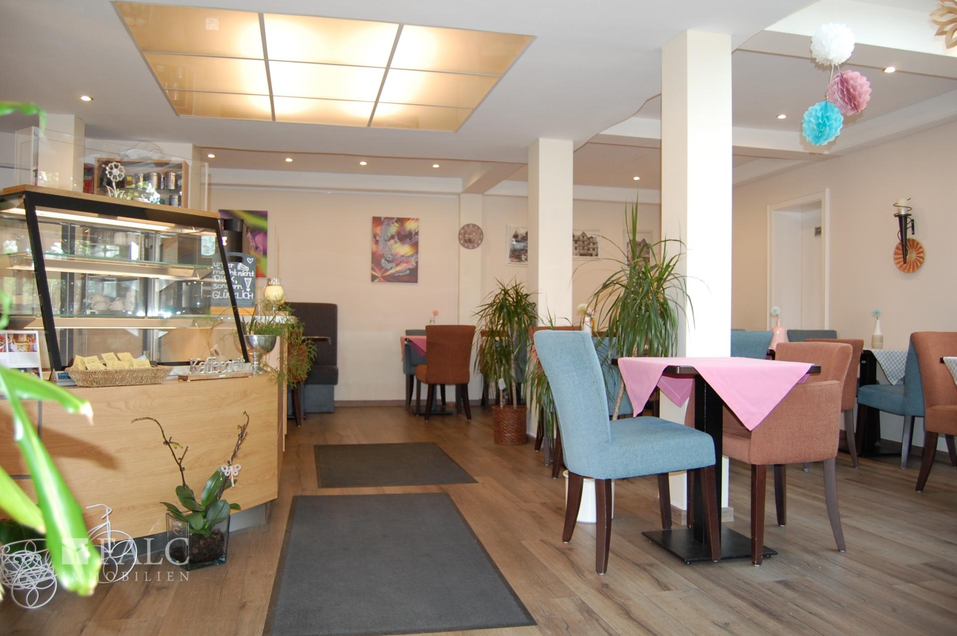 Cafe Theke mit Sitzbereich