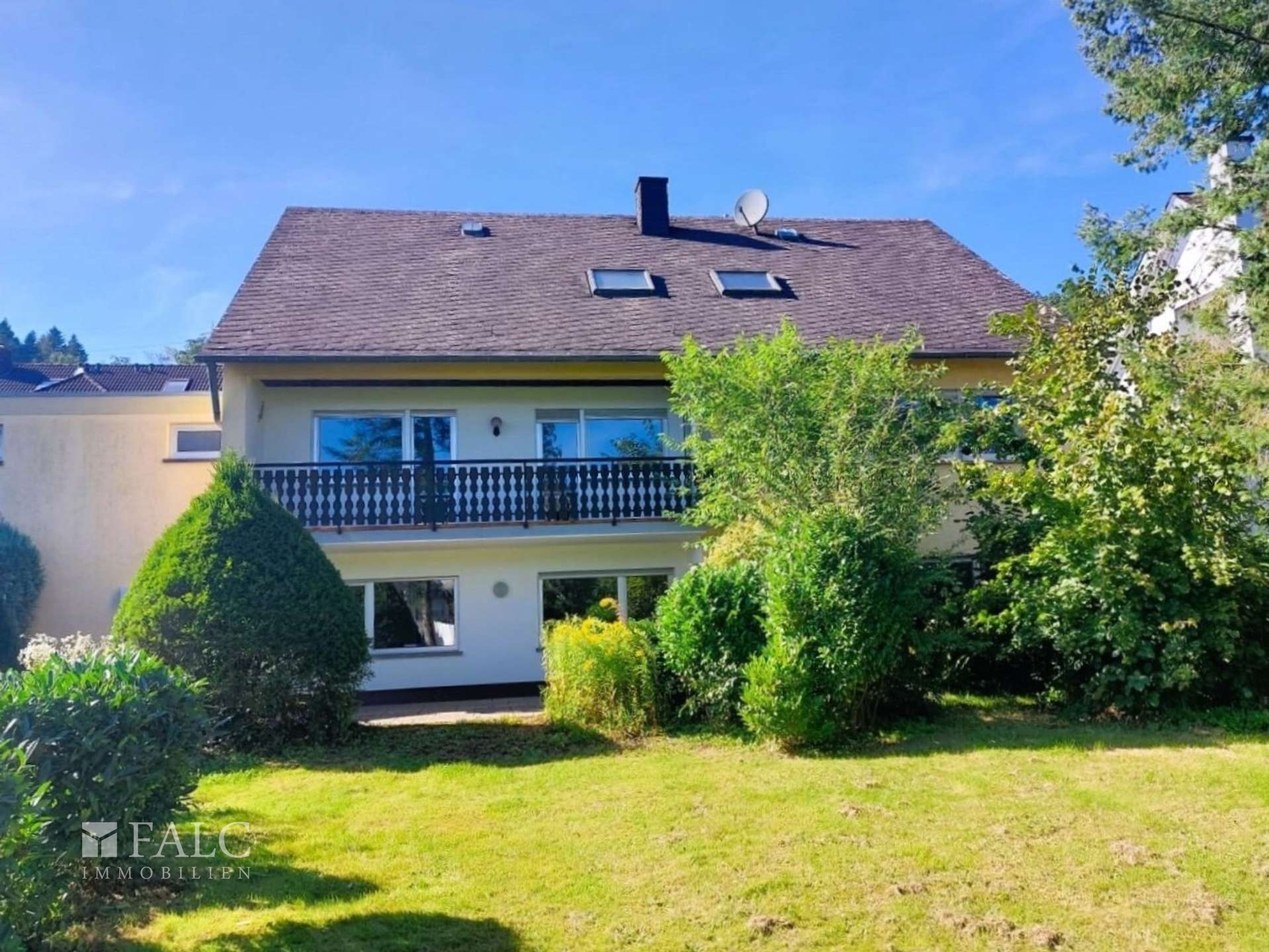 Gartenansicht Haus