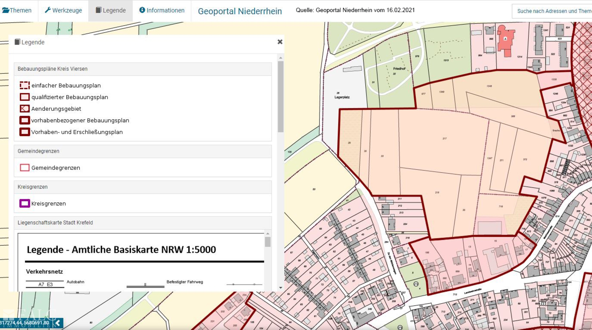 Geoportal Niederrhein*