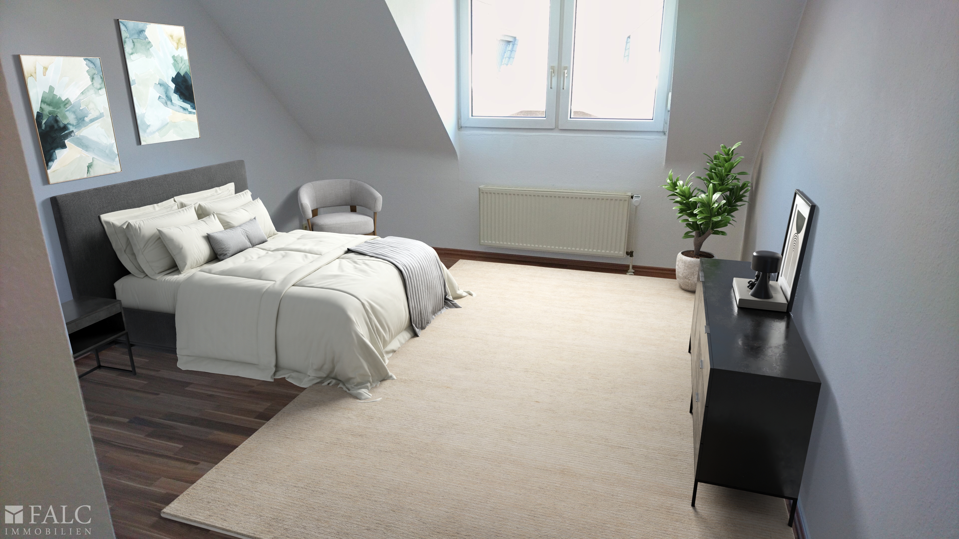 Schlafzimmer Einrichtungsbeispiel