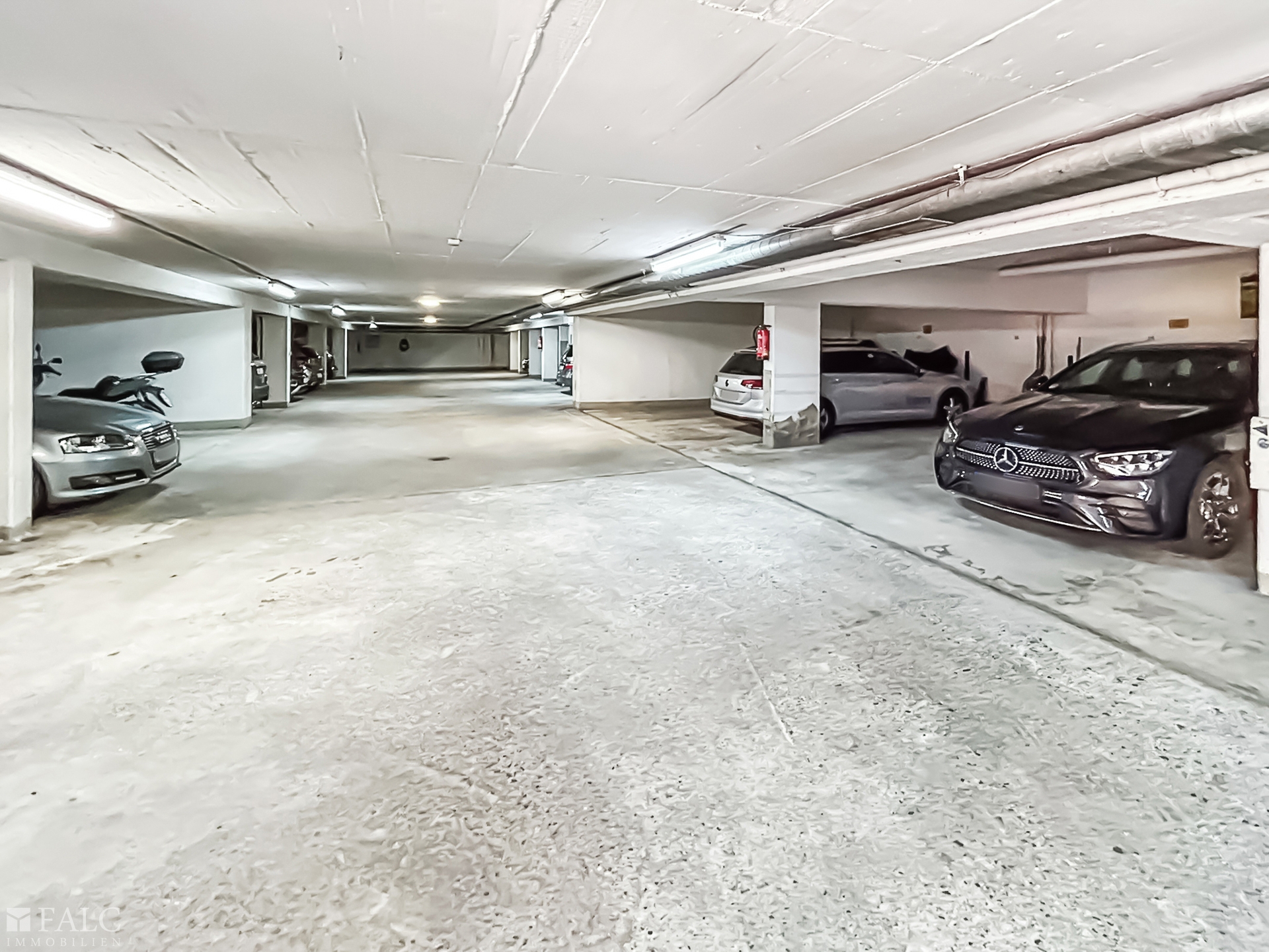 Ansicht der Garage