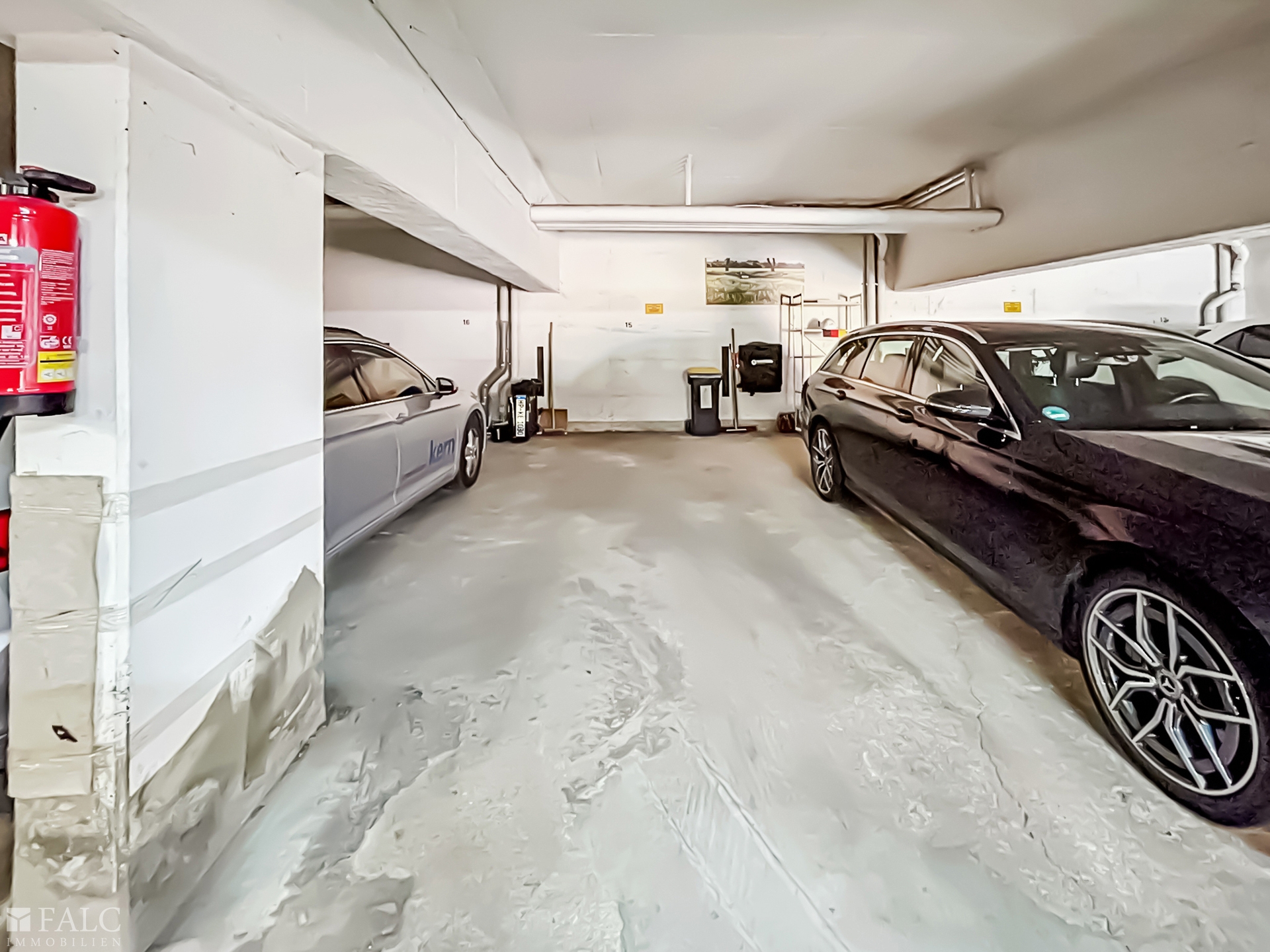 Stellplatz in der Garage