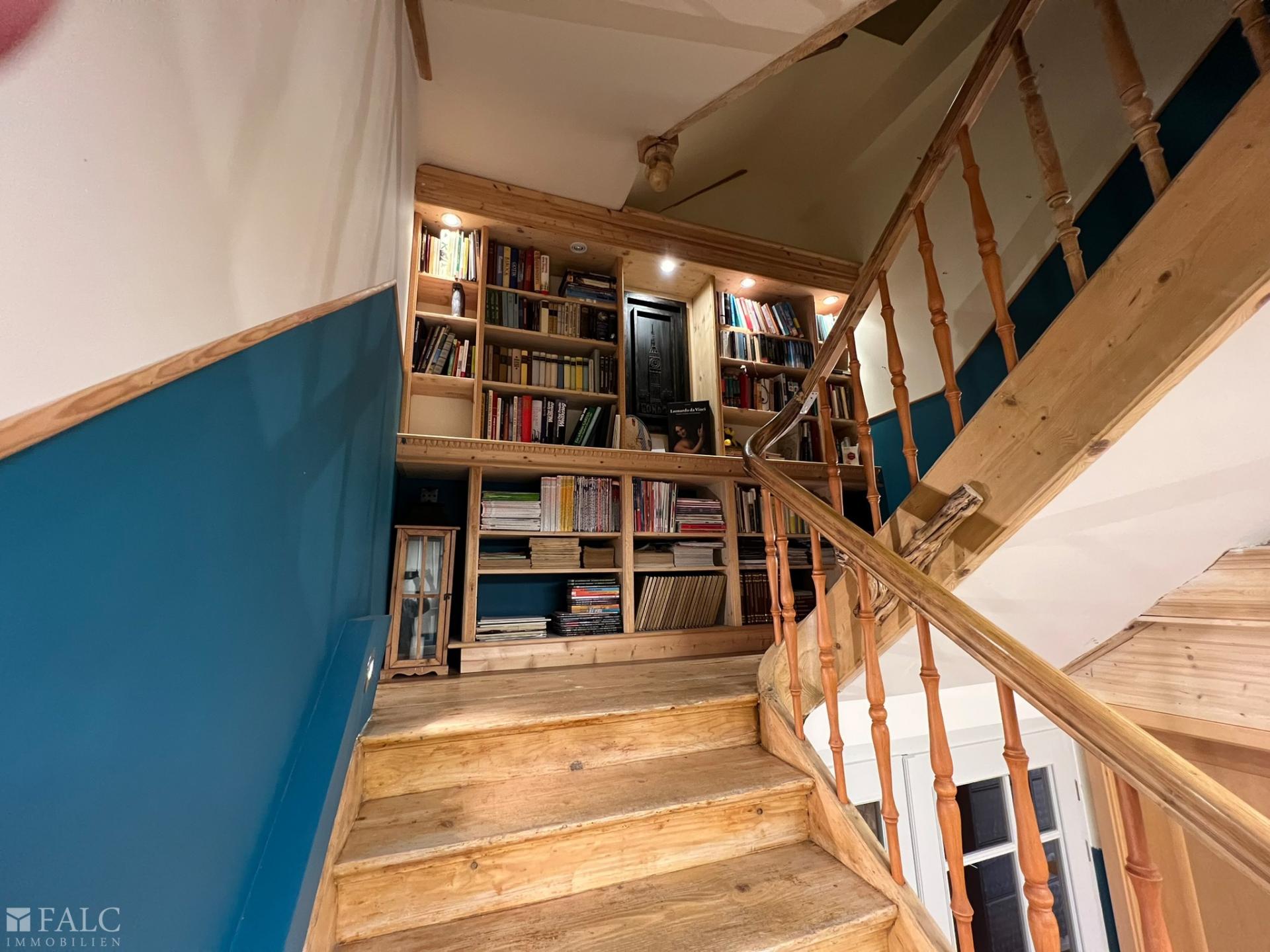 Treppe Bücherschrank