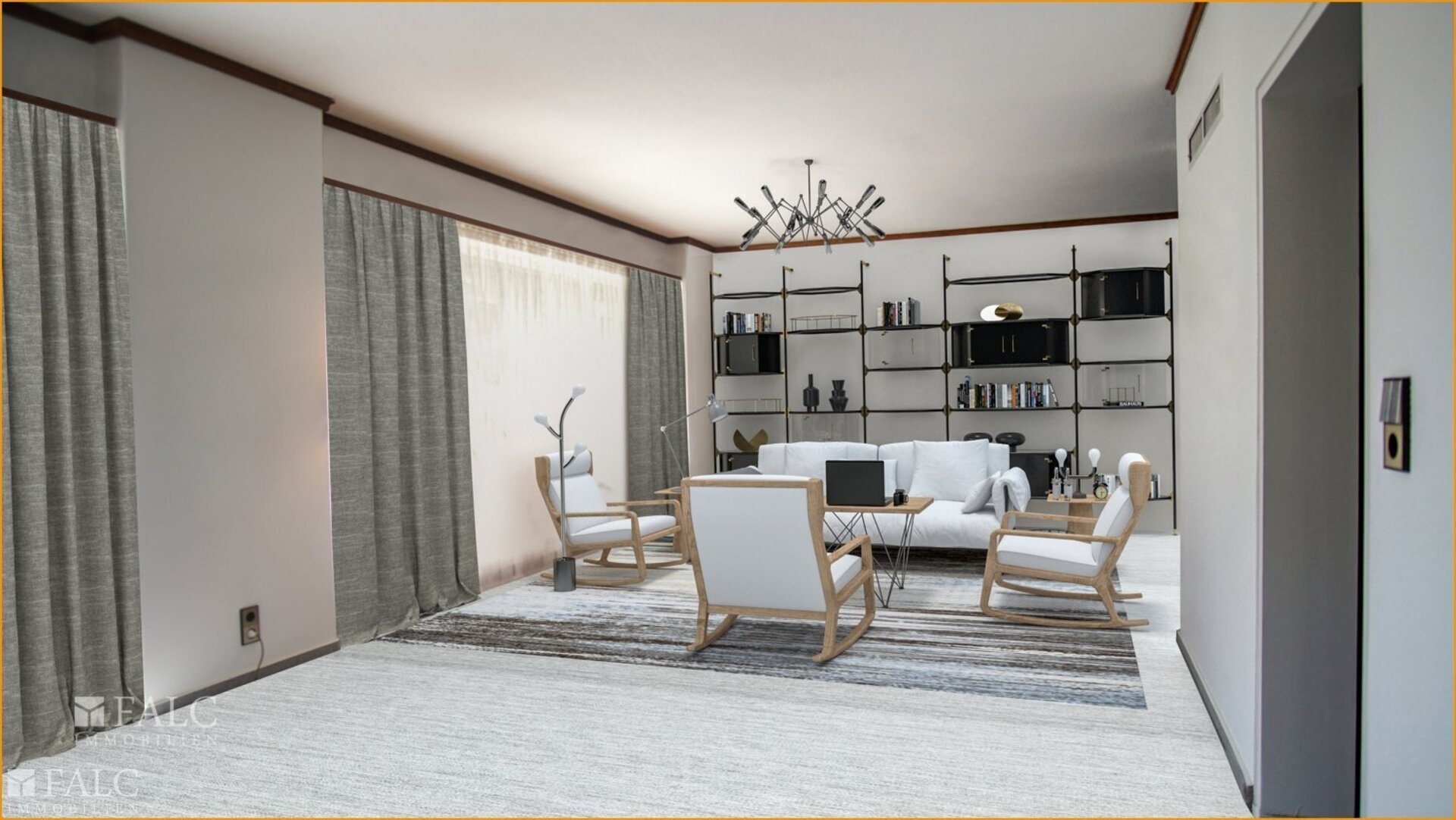 Wohnzimmer - virtuelle Gestaltung