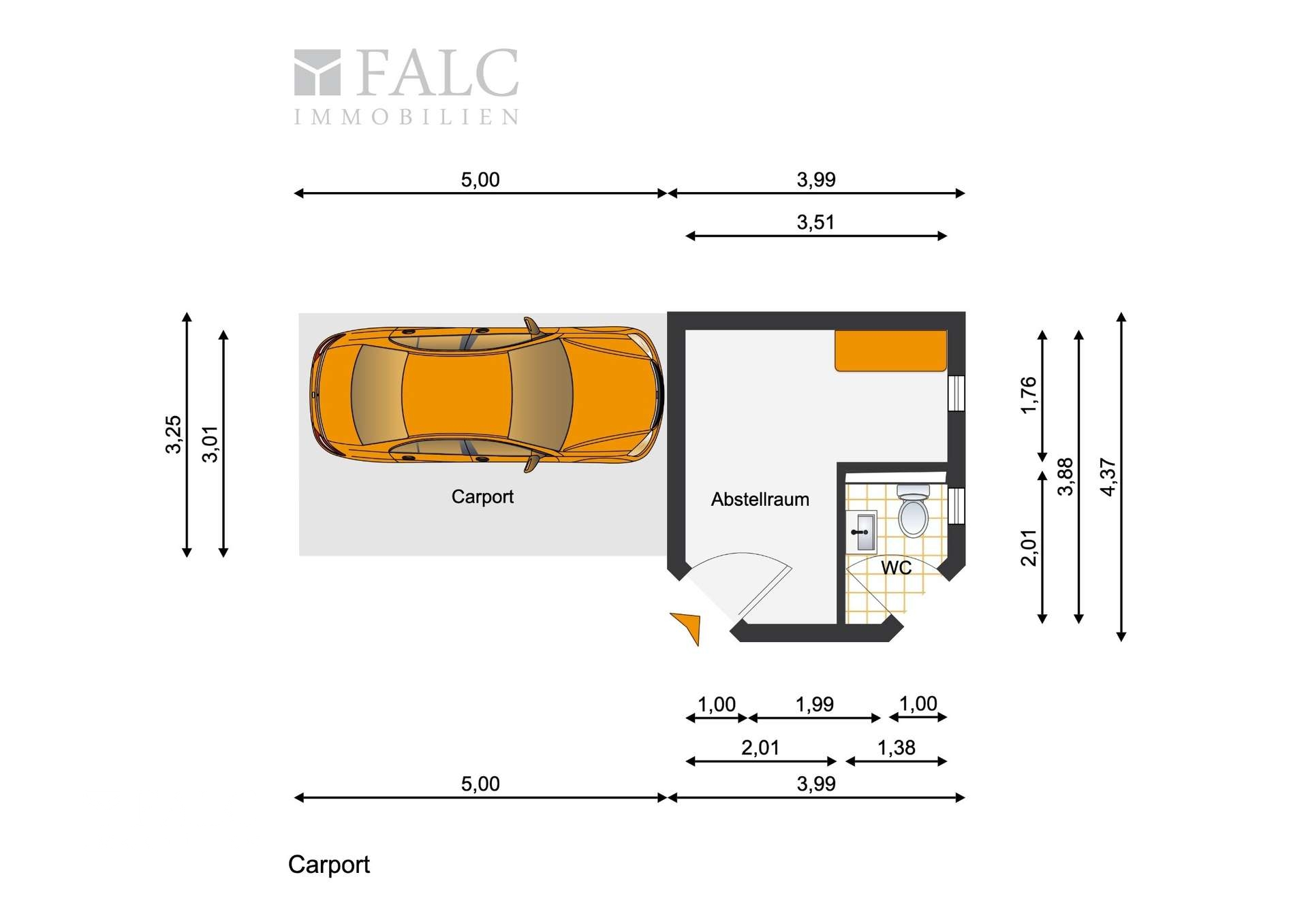 Grundriss Carport 