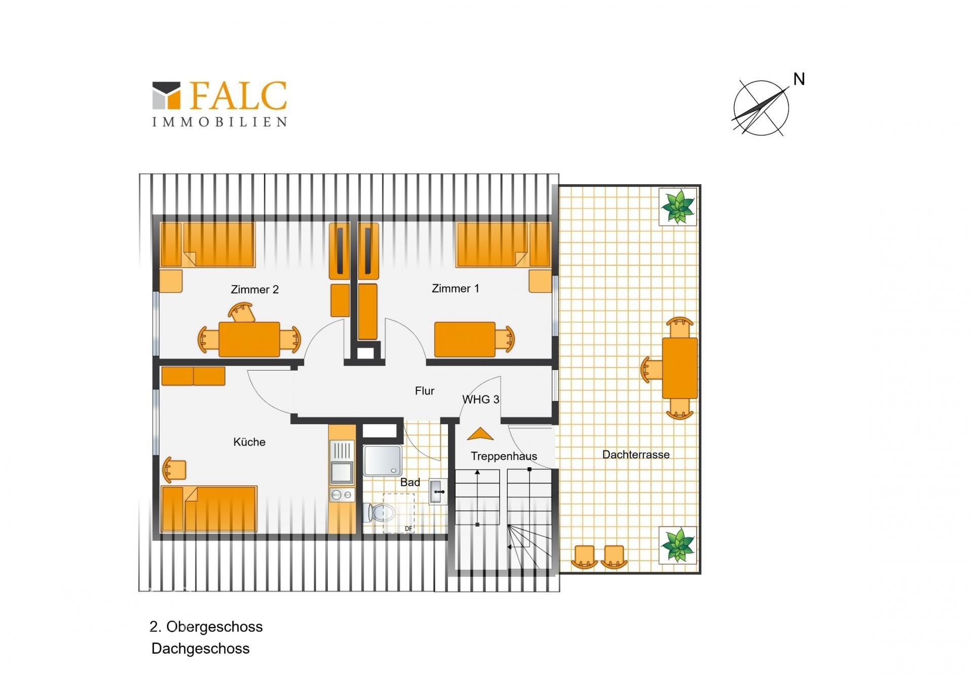 Grundriss Dachgeschoss