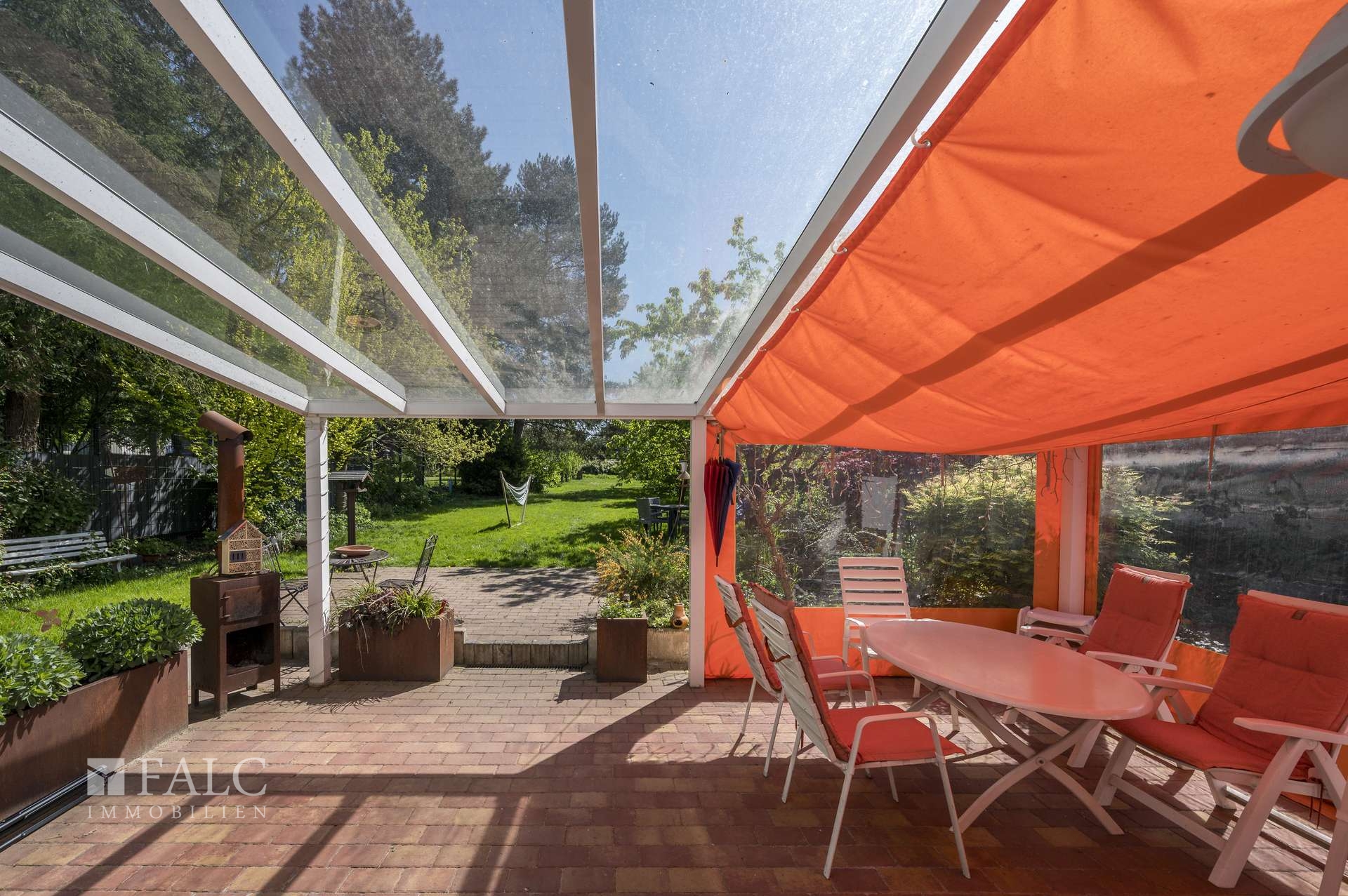 Blick in den Garten