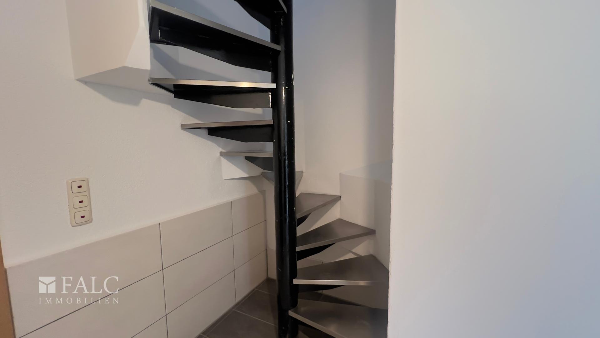 Treppe zum Soutterain 