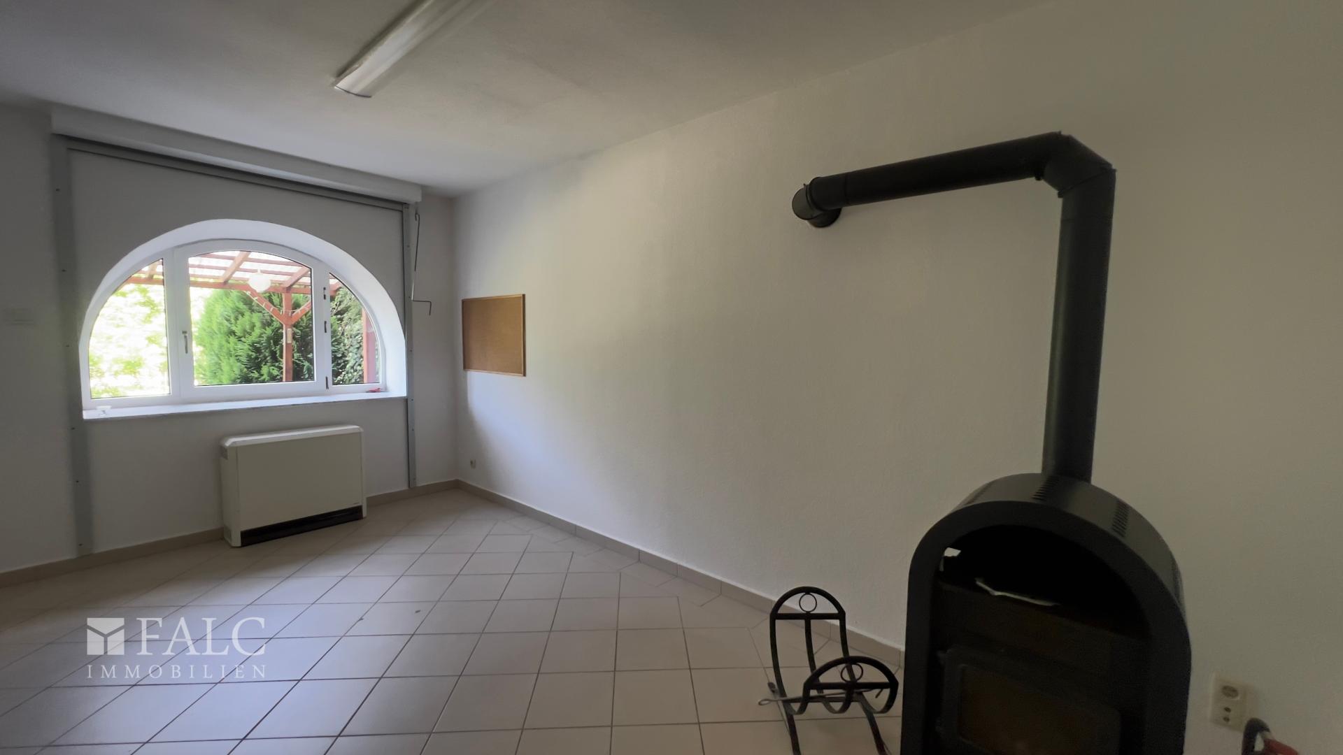 Kaminzimmer im Souterrain