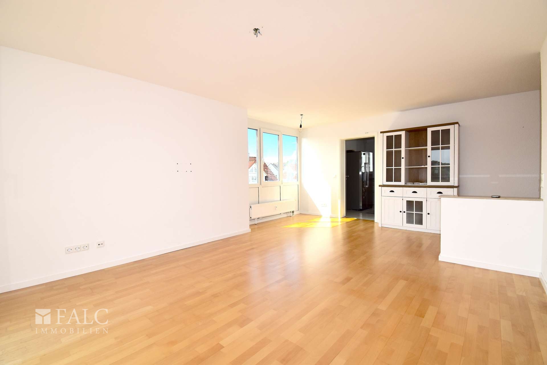 Wohnzimmer mit Sicht auf den Essplatz