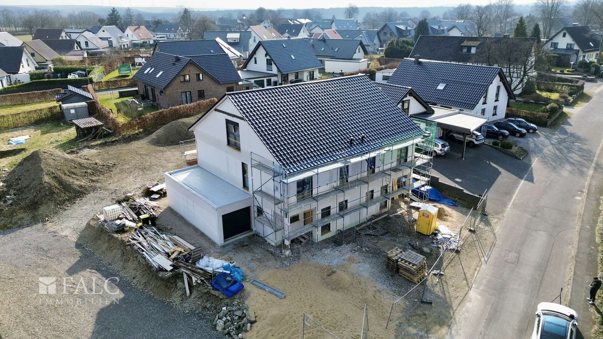 Haus Vorderansicht oben