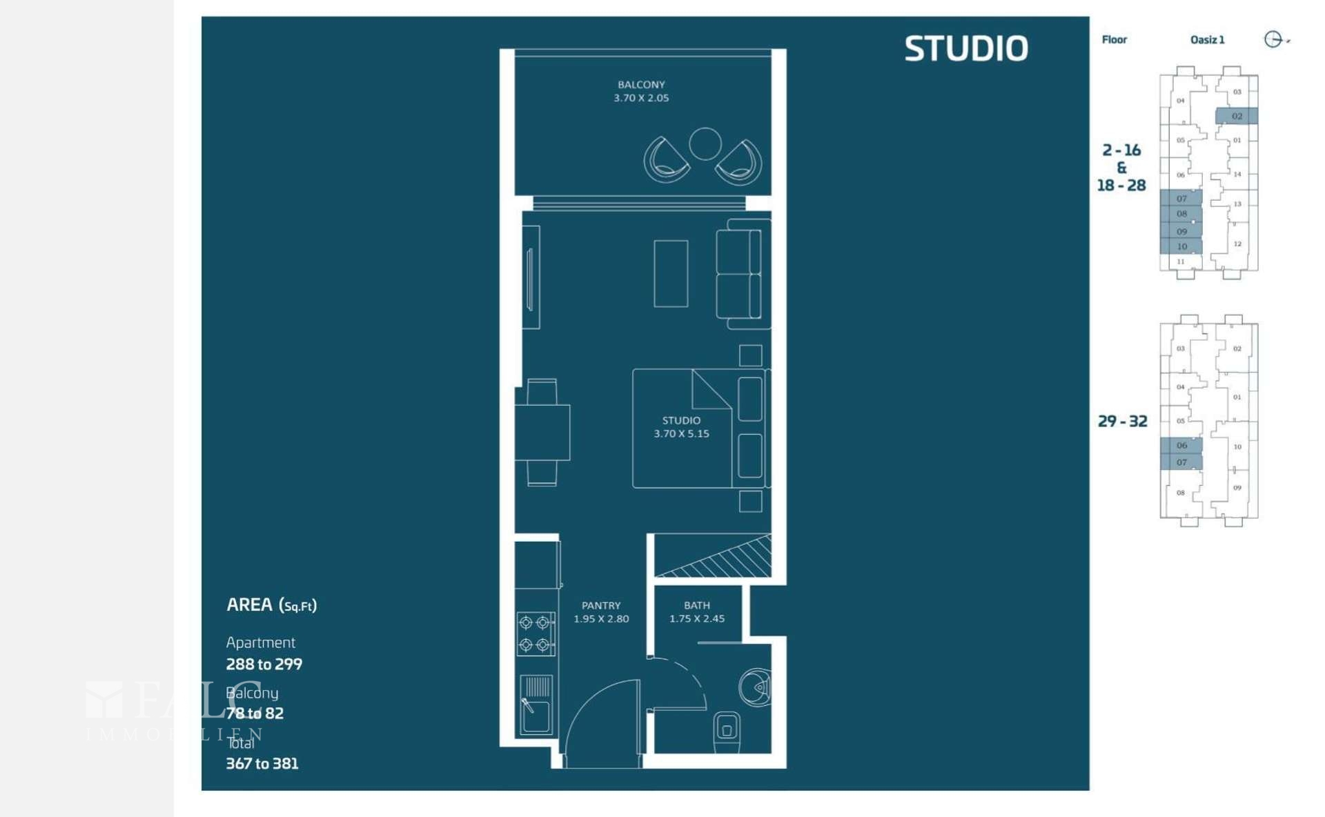 Studio Floor Plan