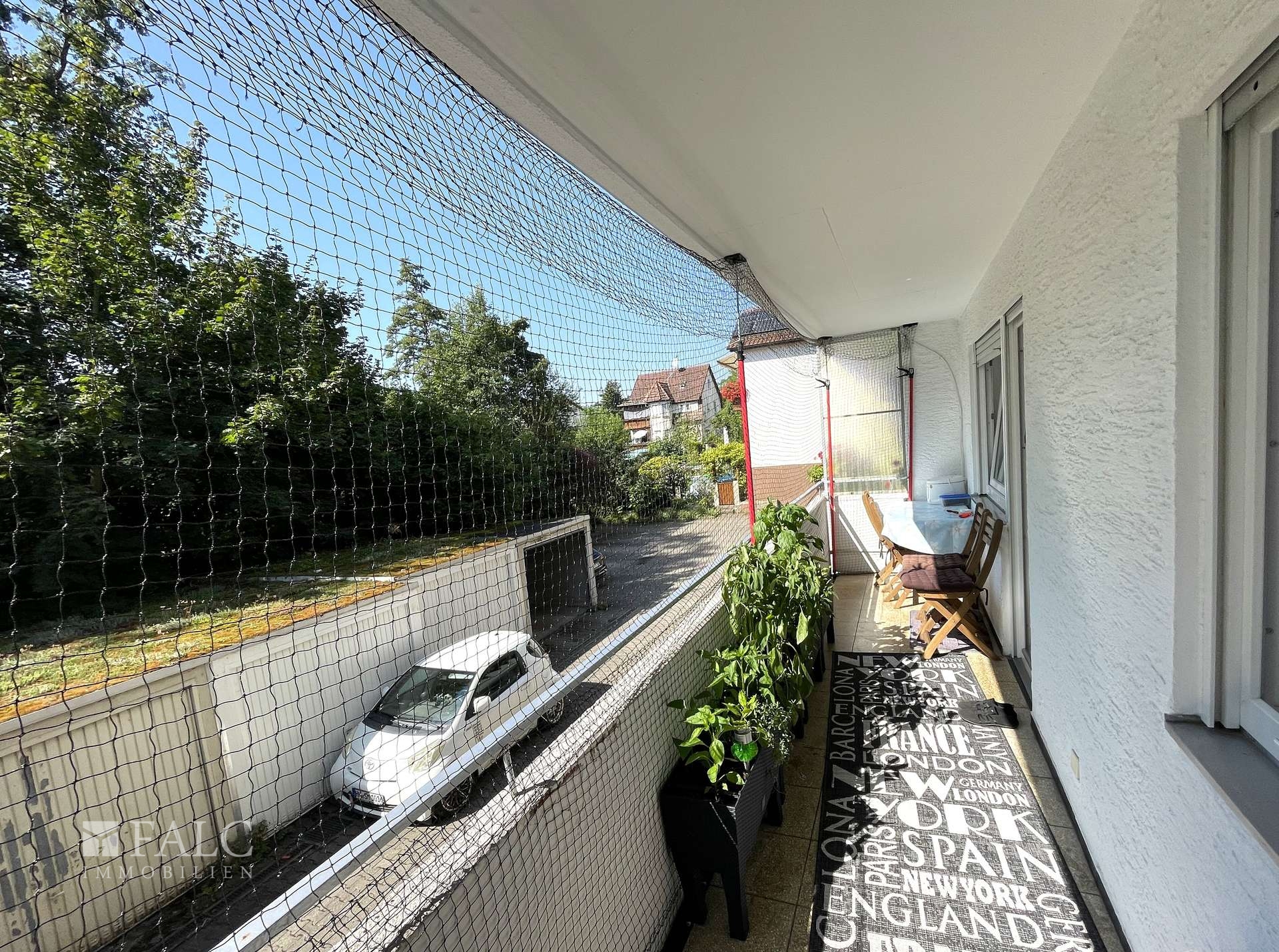 Herrlicher Balkon