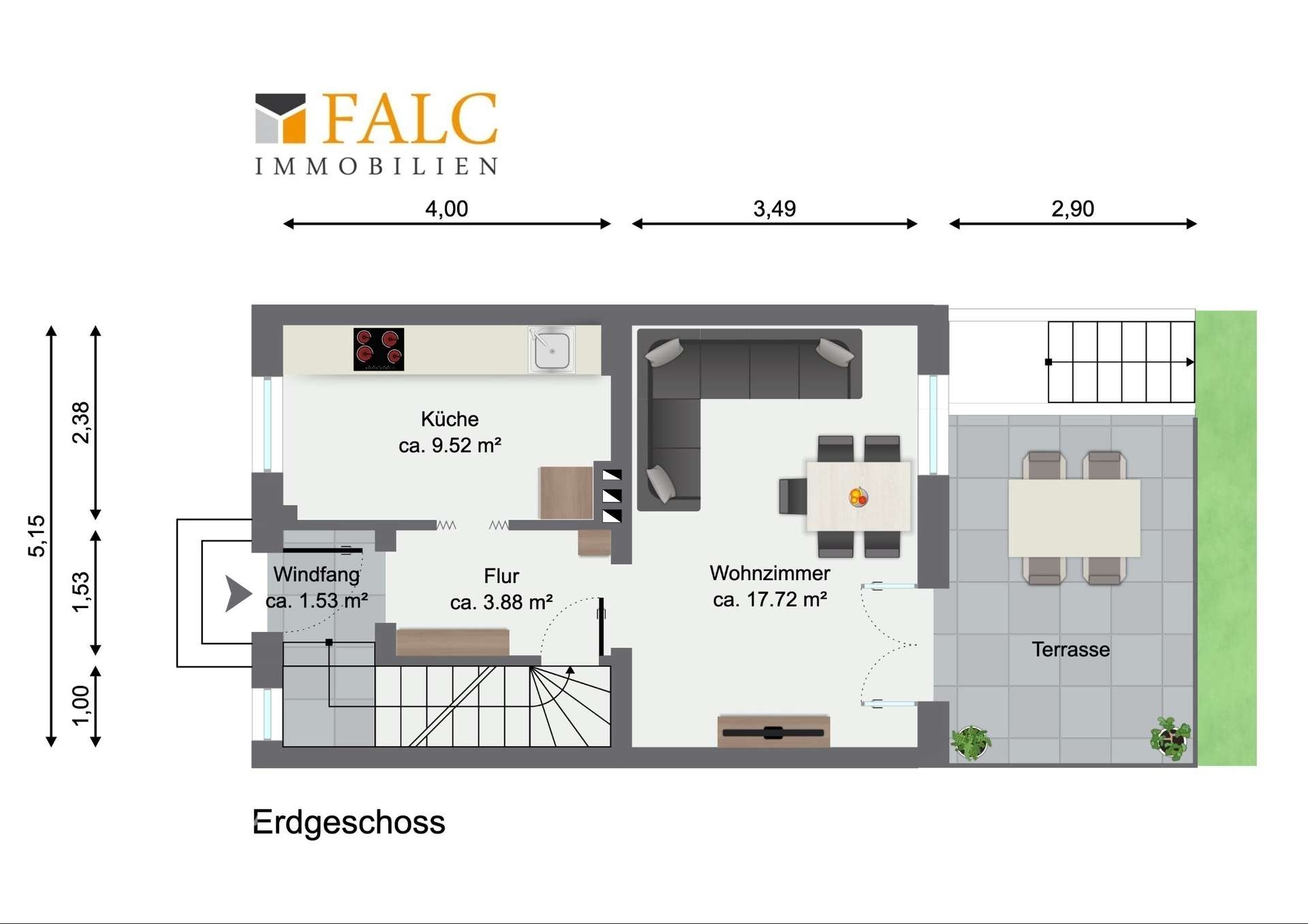 Grundriss Erdgeschoss