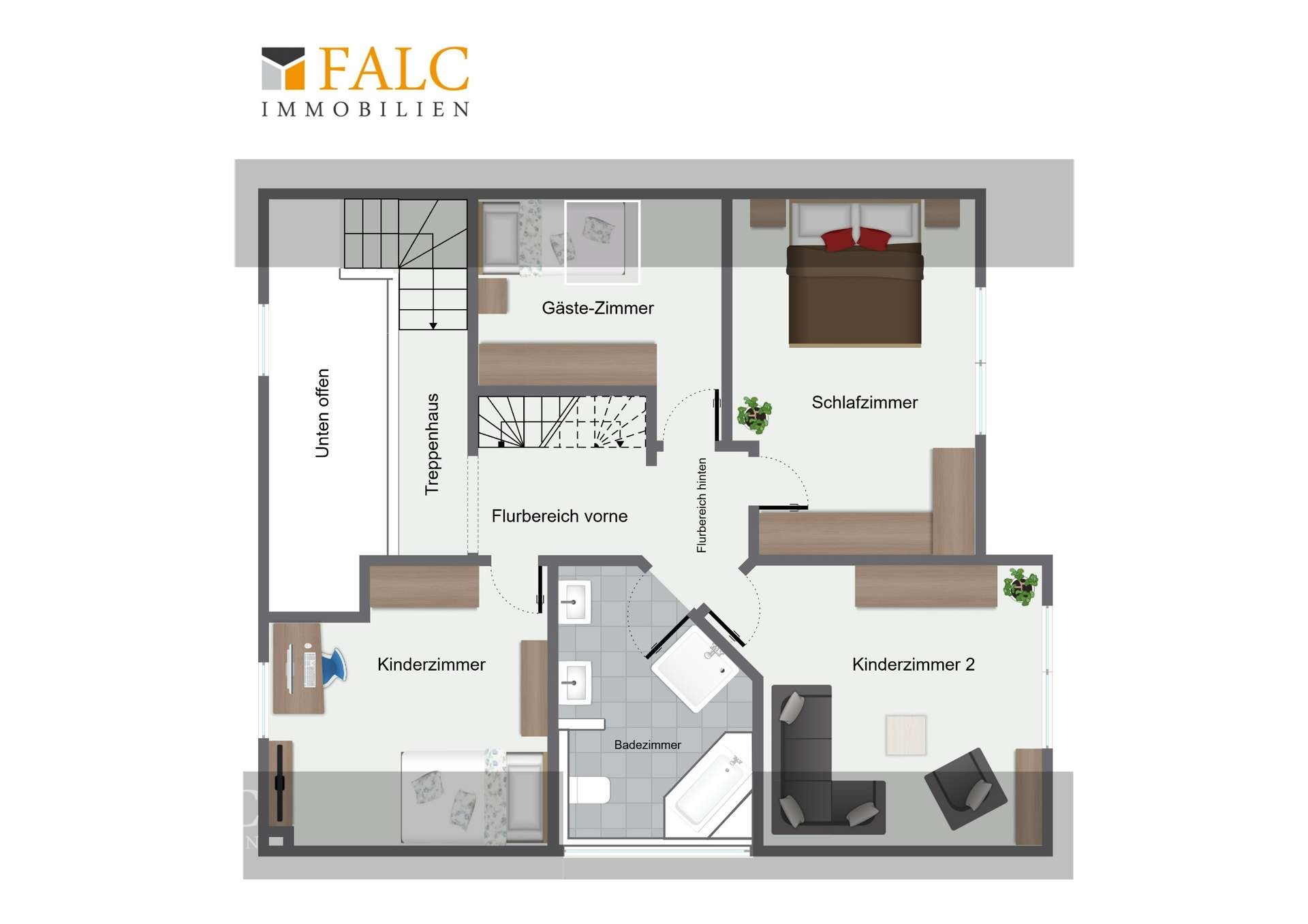 Grundriss Obergeschoss 