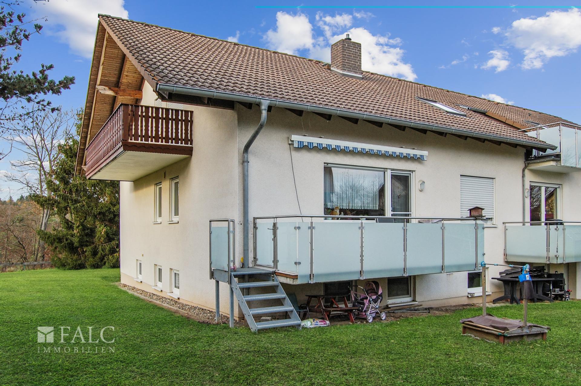 Hausrückseite