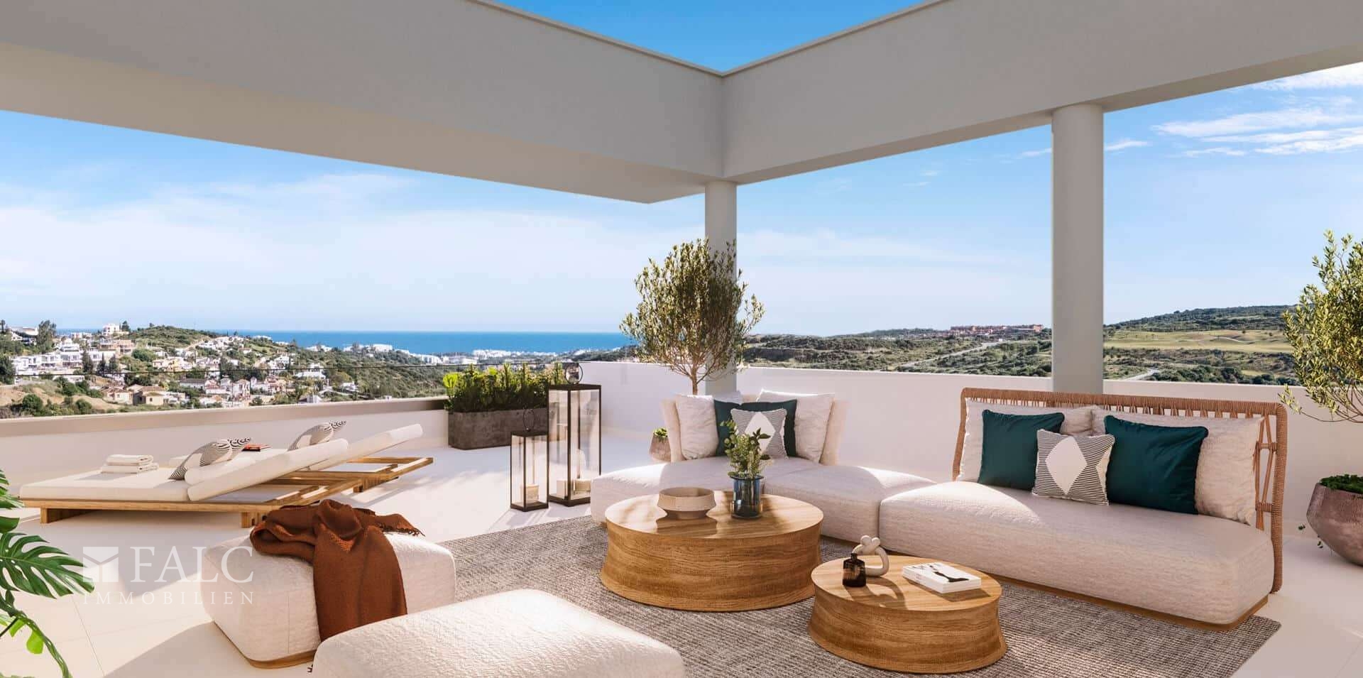 Terrasse mit Aussicht