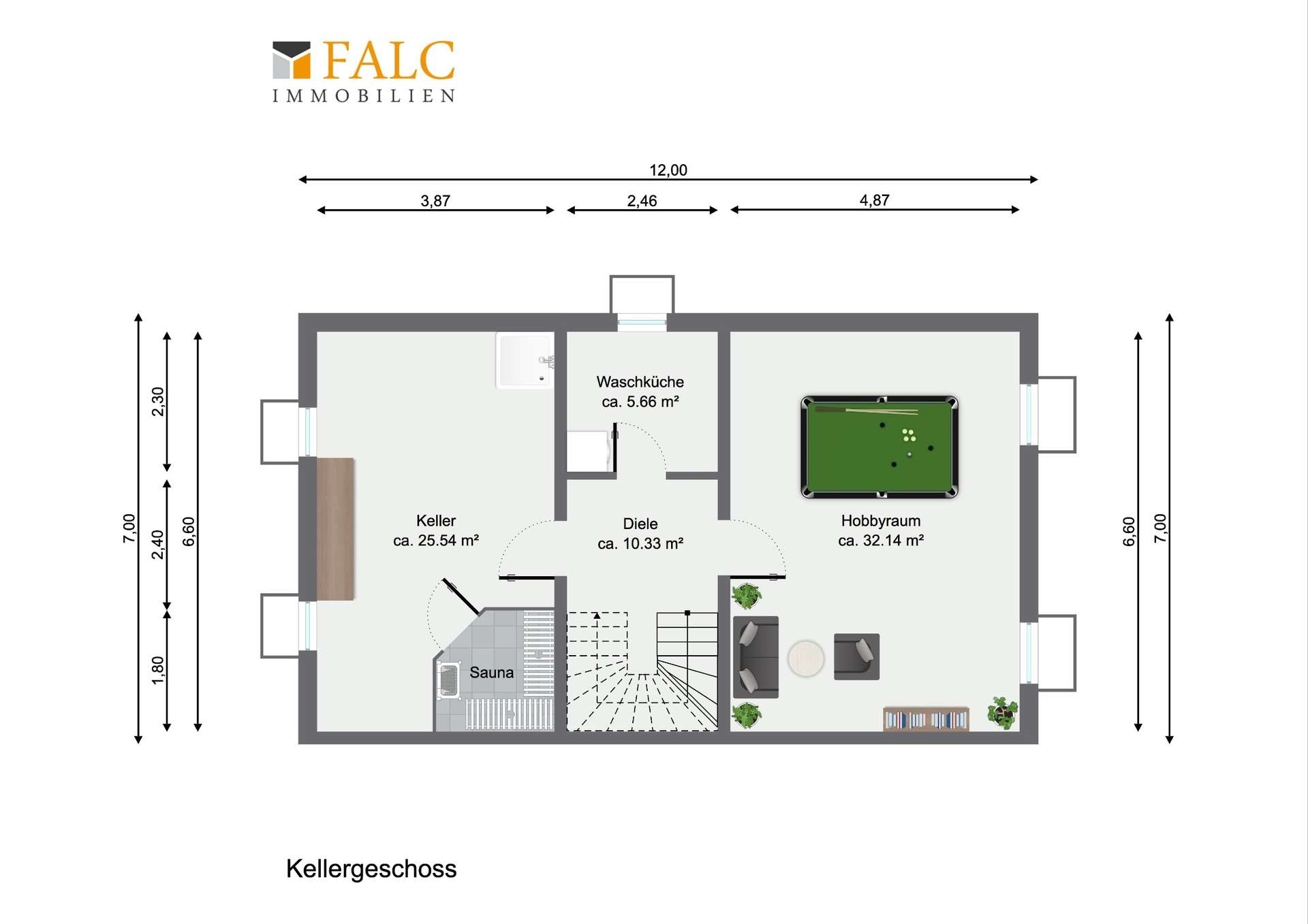 Grundriss Untergeschoss