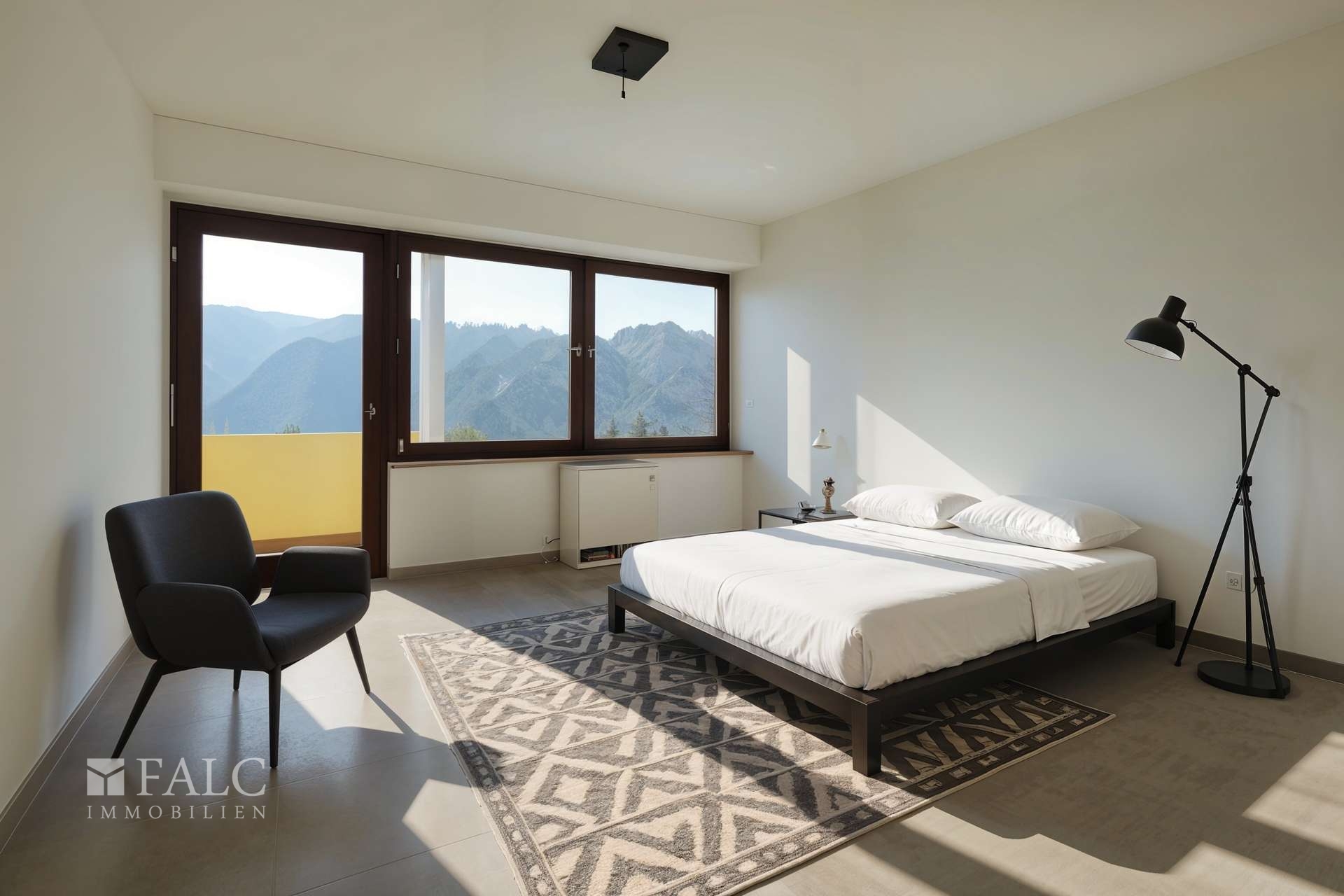 Schlafzimmer - Möbelierungsbeispiel