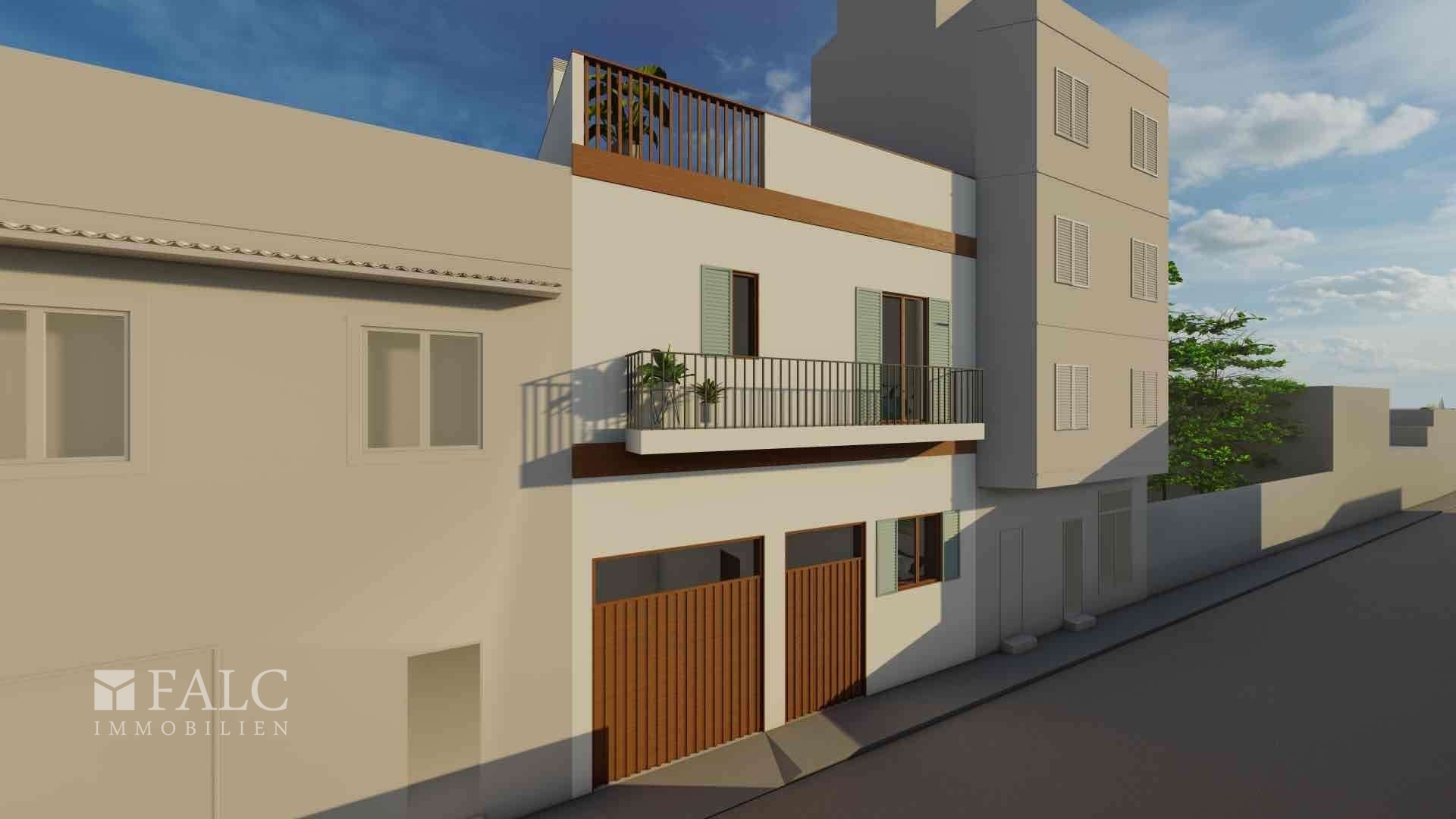 Render House outside 