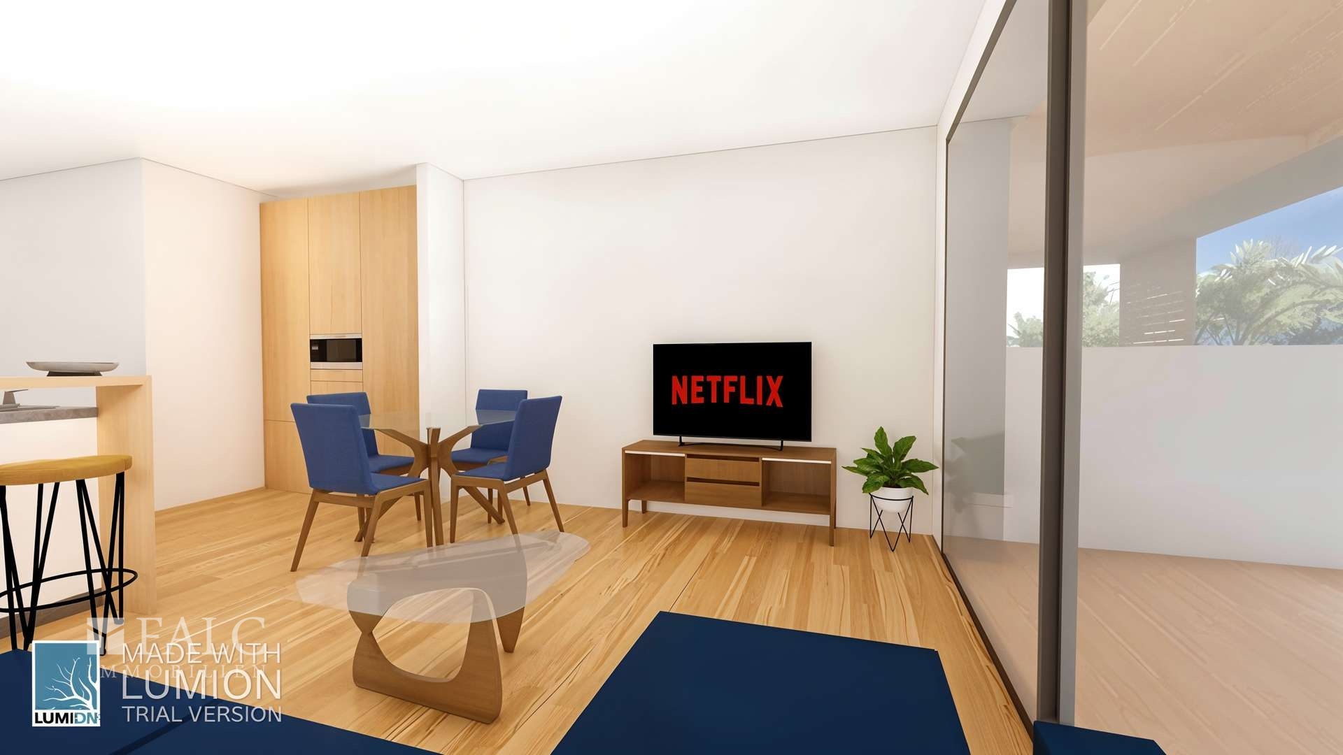 Living room - Render 