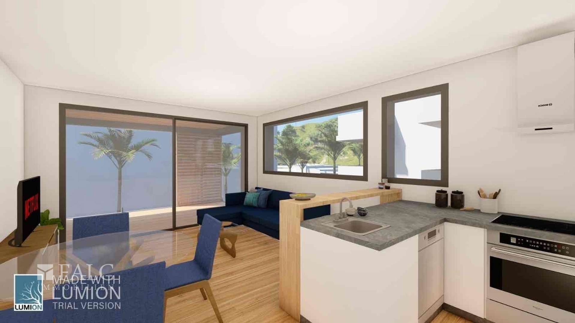  Kitchen / living room 