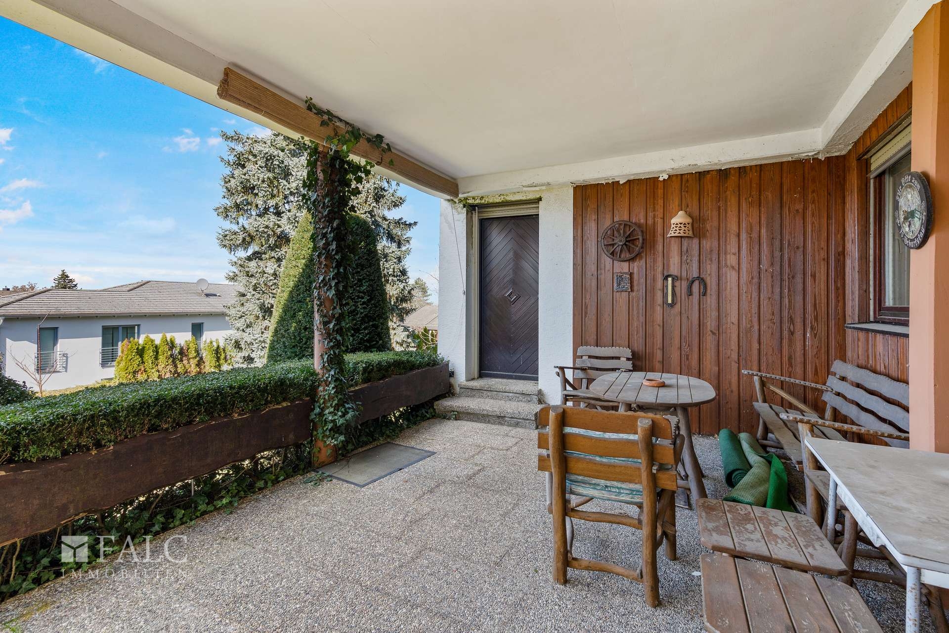 Terrasse im Grünen