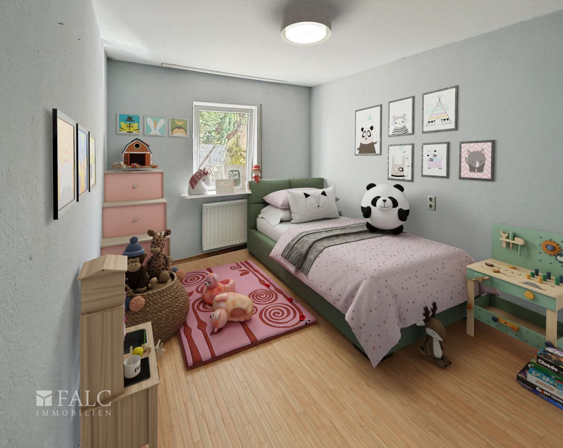 animiertes Kinderzimmer UG