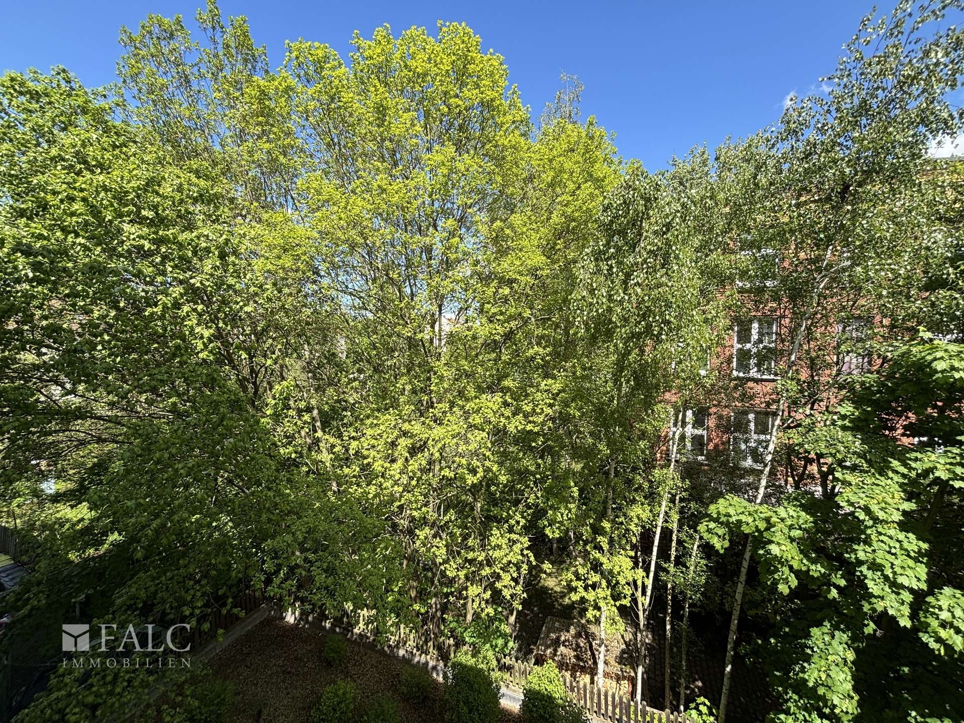 Ausblick Garten