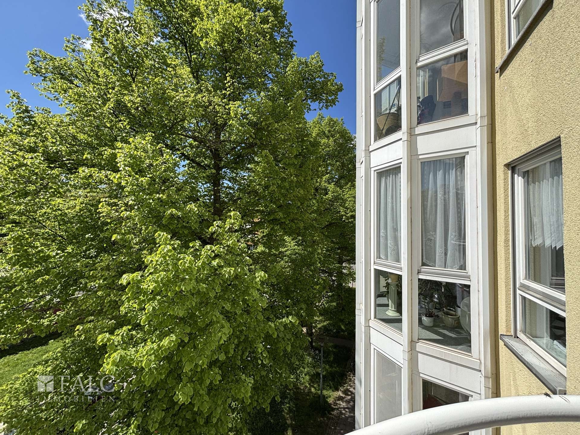 Ausblick Balkon