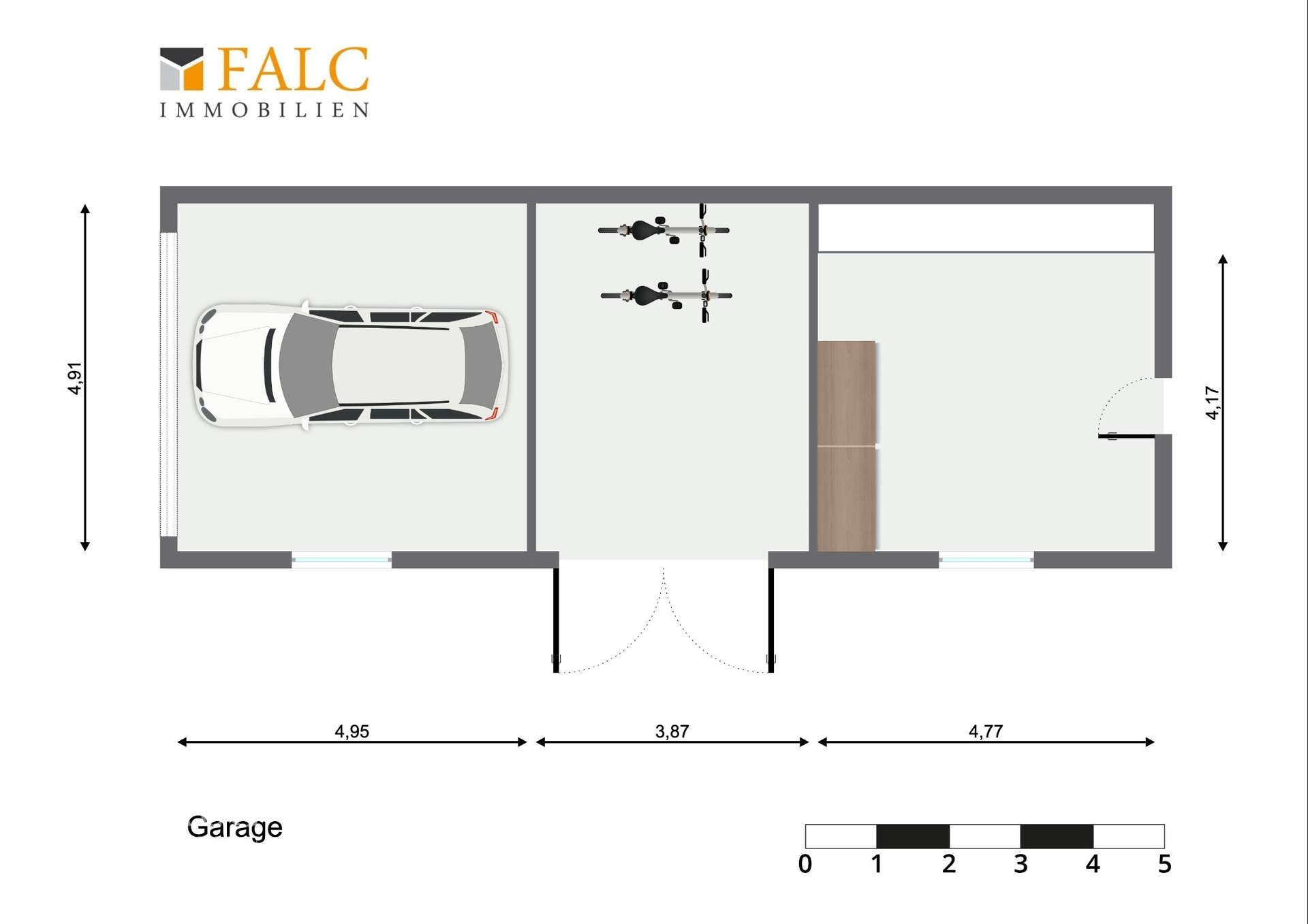 Grundriss Garage
