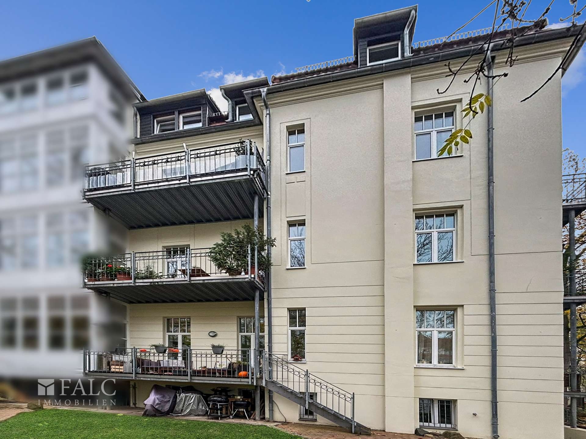 Rückansicht Haus
