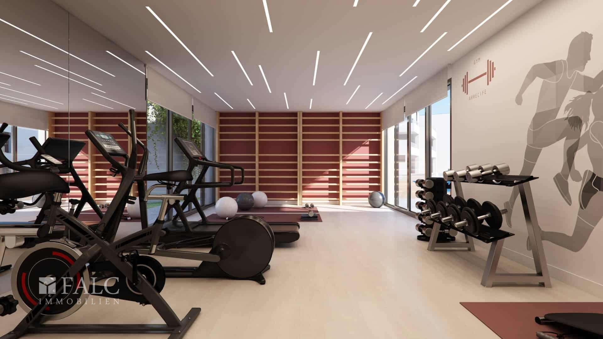 Fitnessbereich
