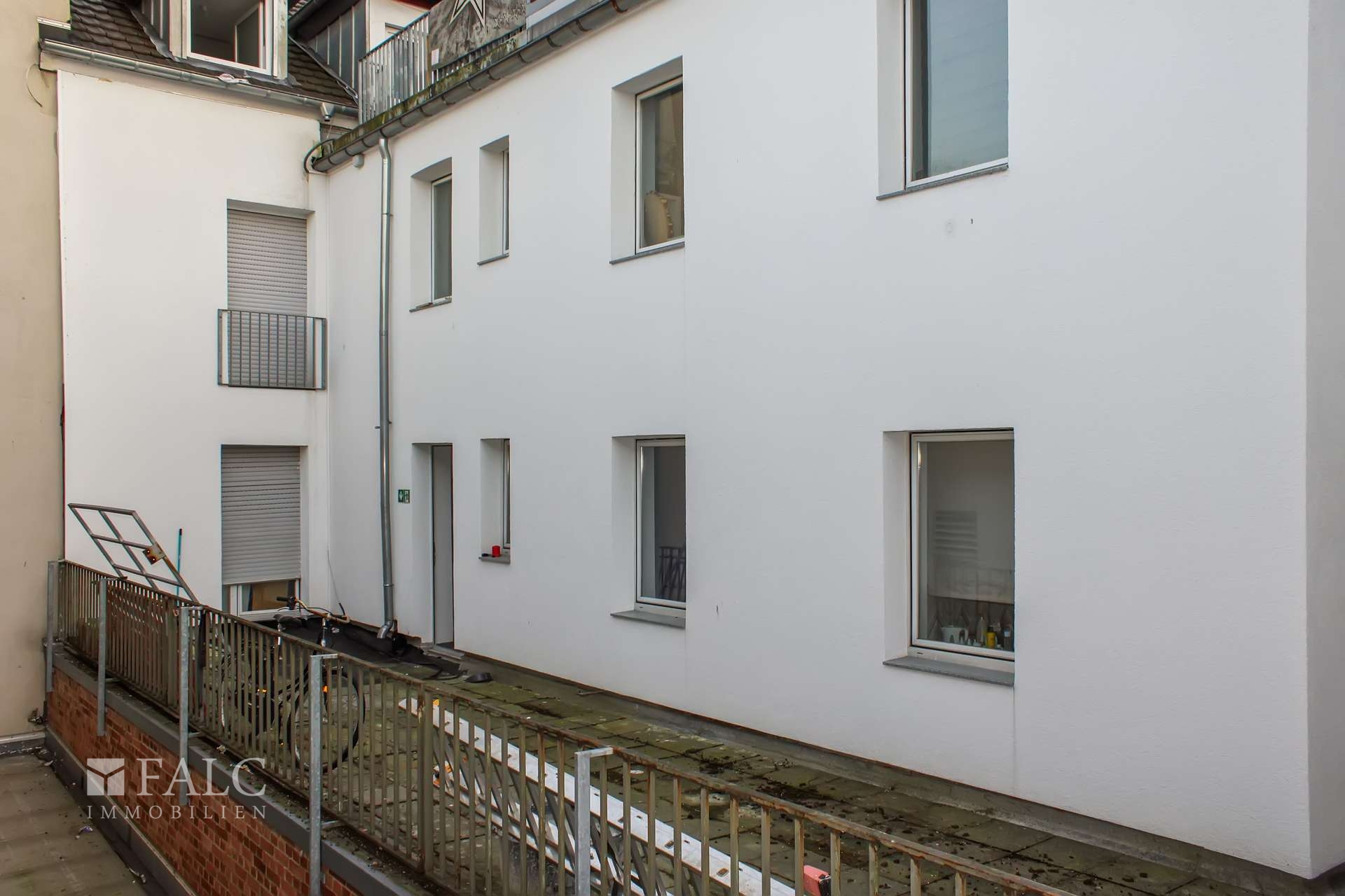 hintere Fassade 