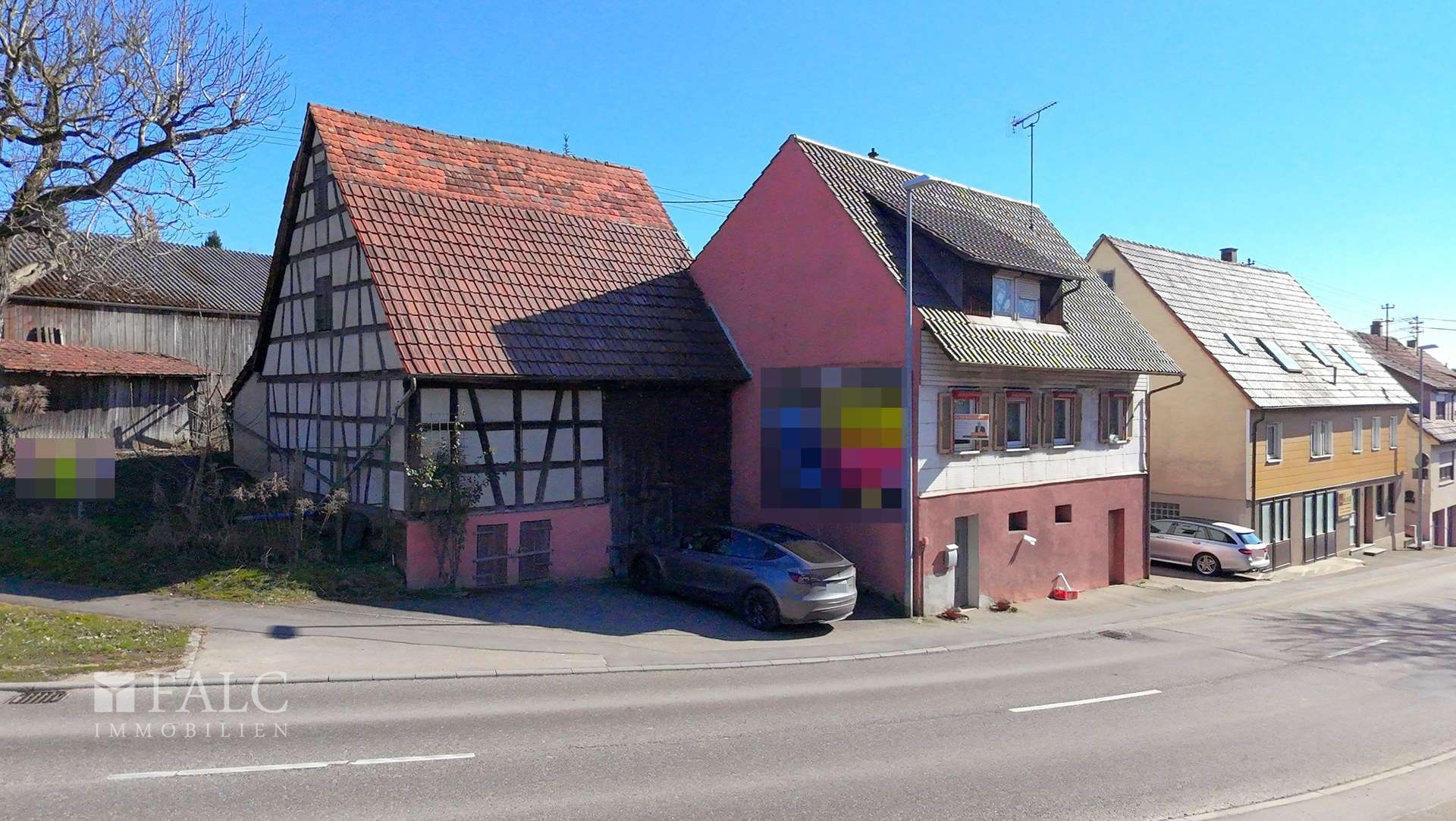 Mit großer Scheune