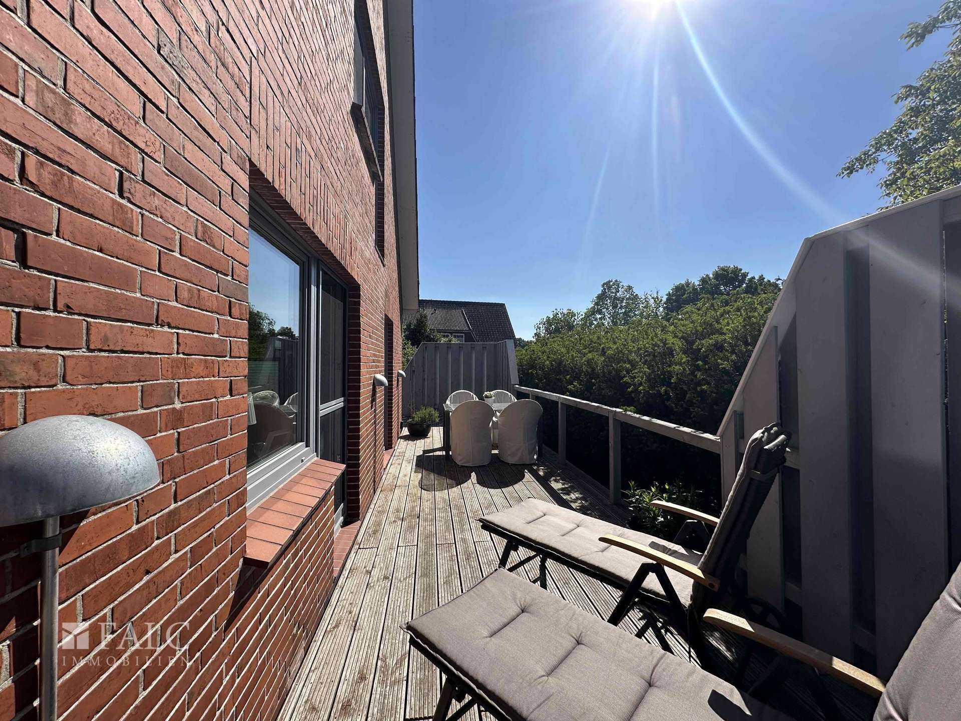 Terrasse Westseite (Wohnzimmer)