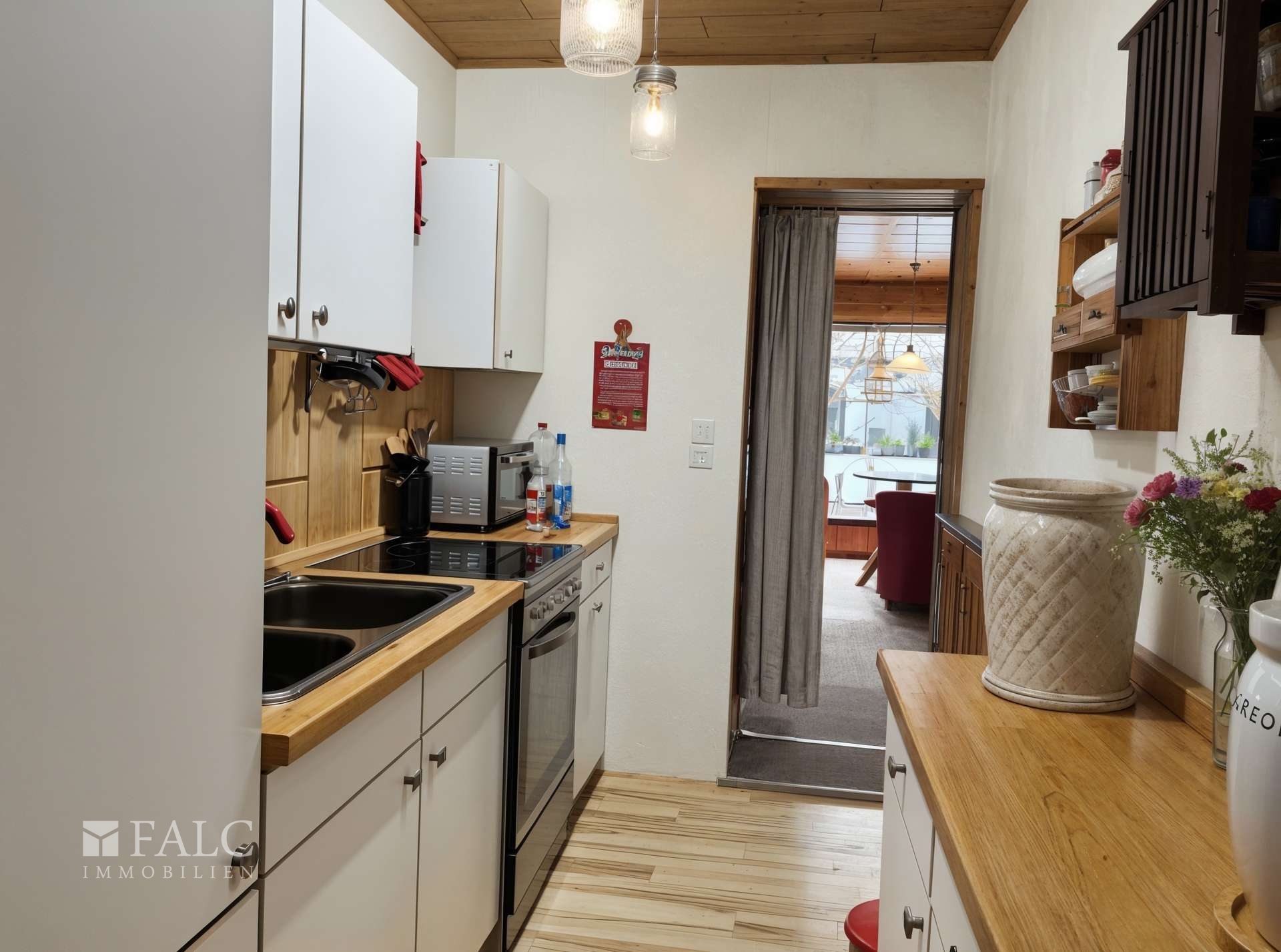 Küche, Landhaus - (KI generiert)