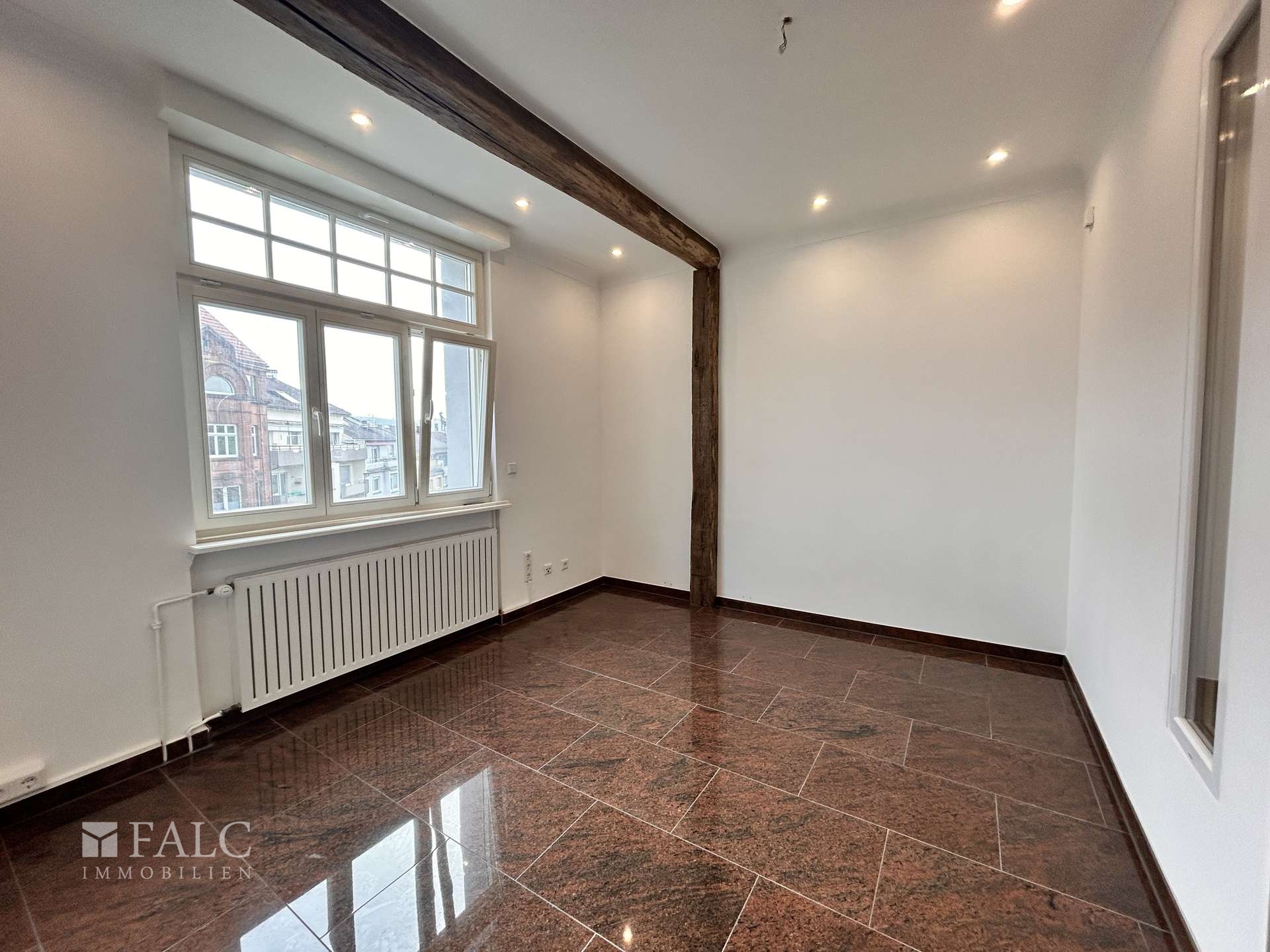 Schlafzimmer mit Bad