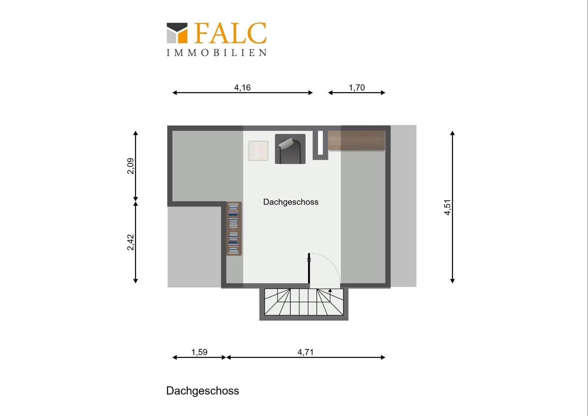 Grundriss: Dachgeschoss