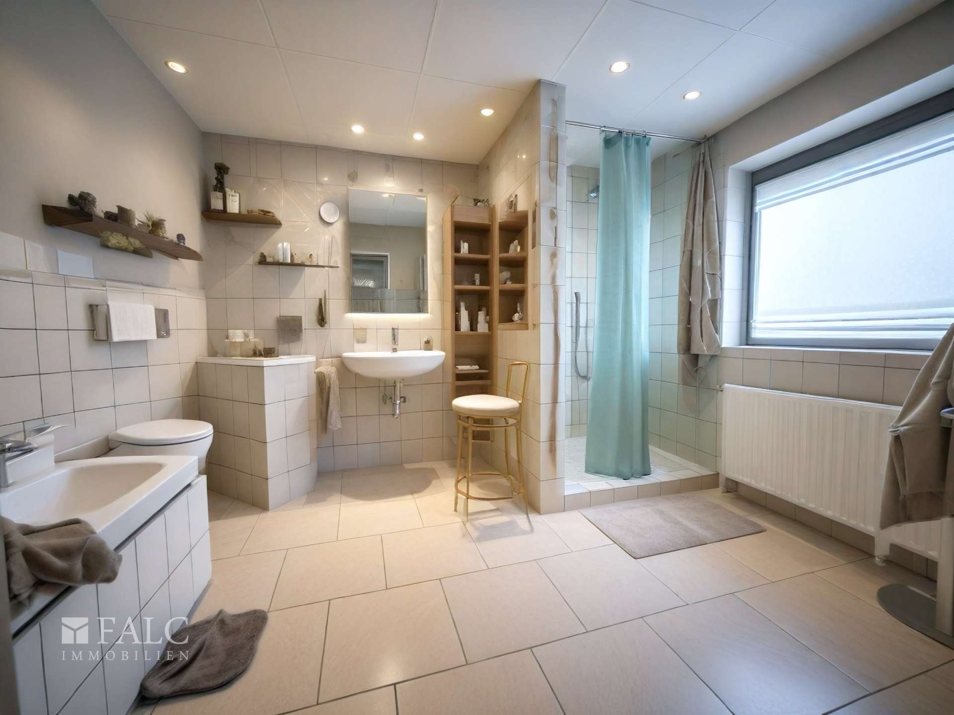 Badezimmer digitalisiert
