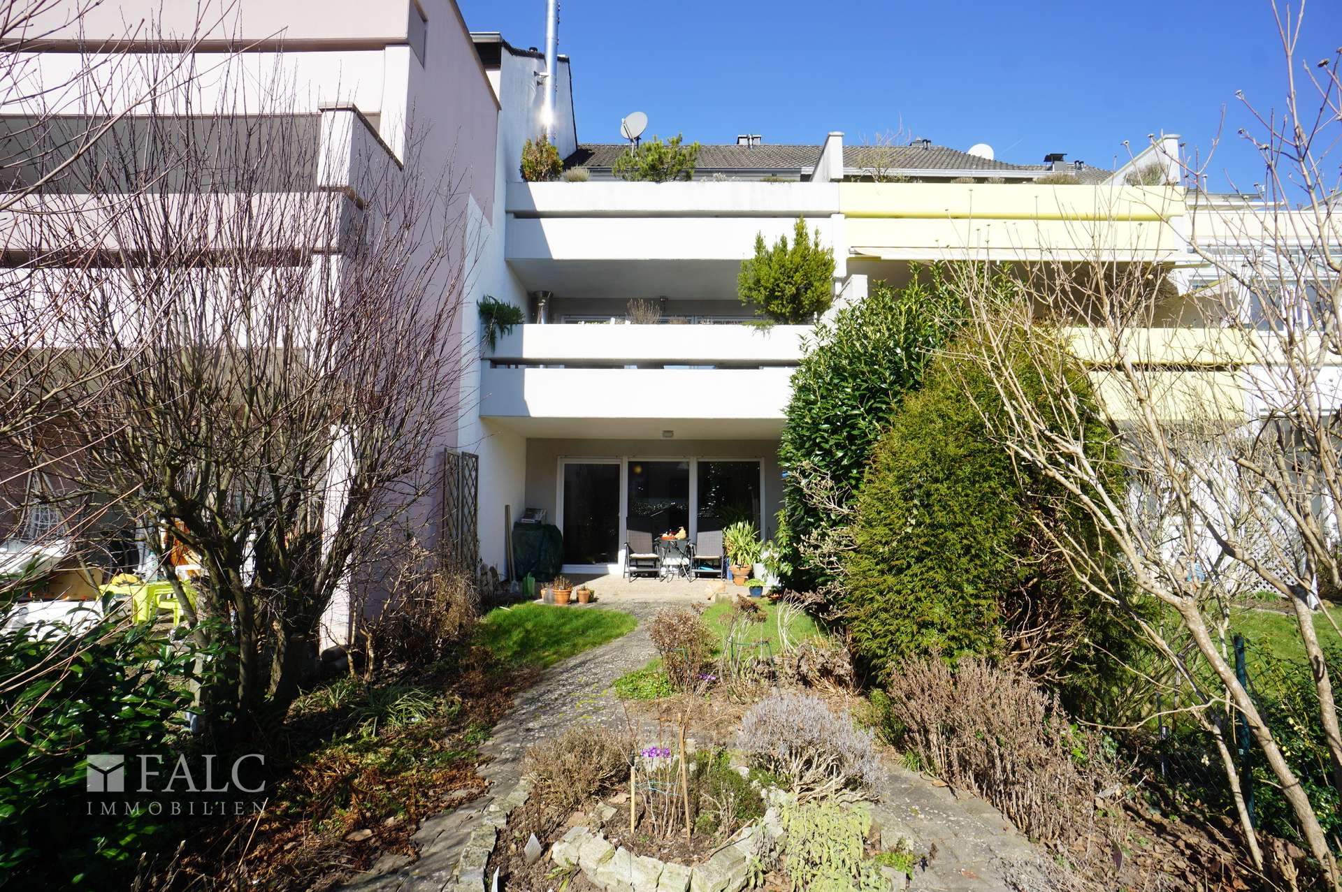 Rückansicht Haus